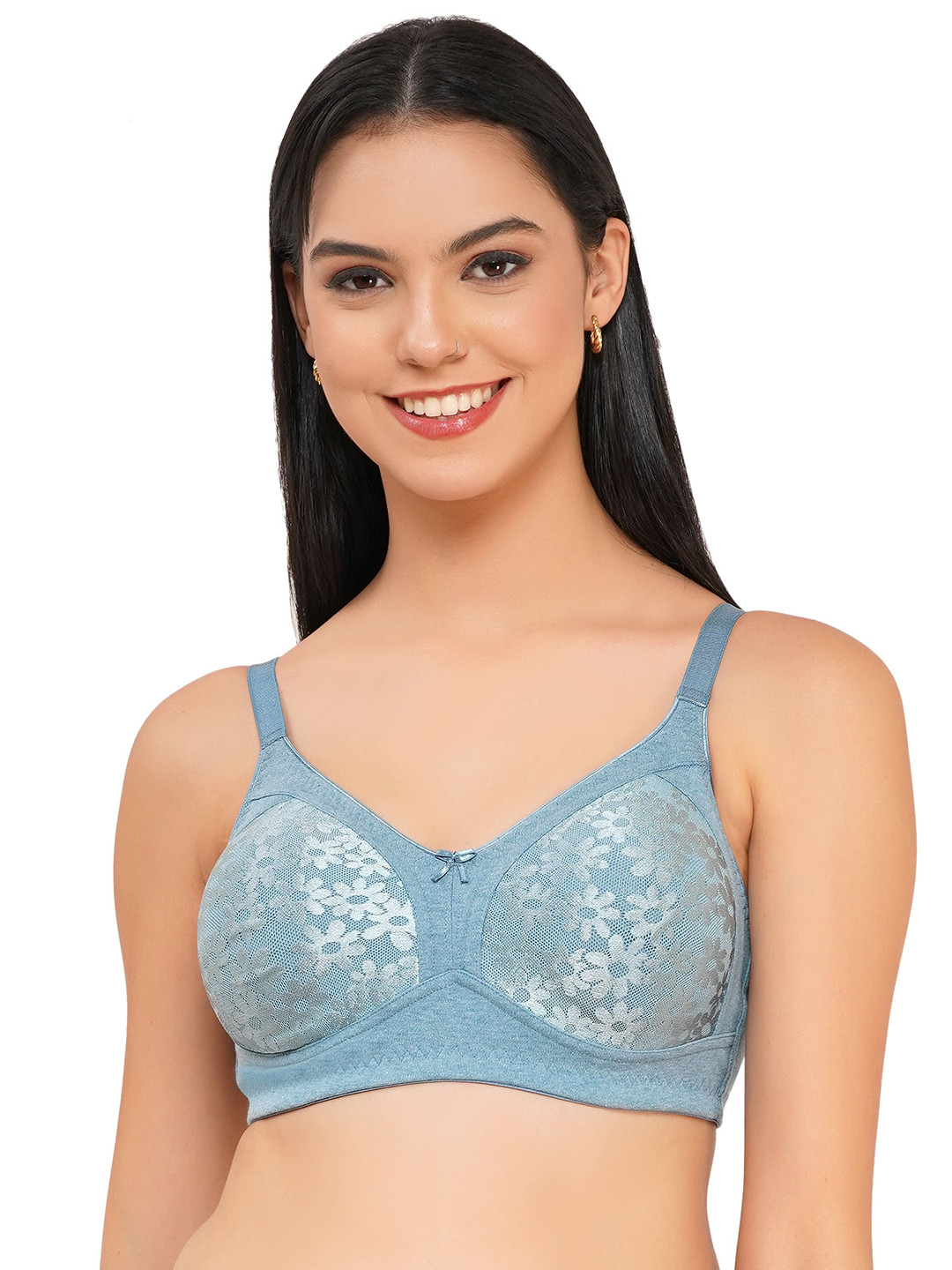 Fine creations Full Coverage Non-Wired & Non Padded Bra