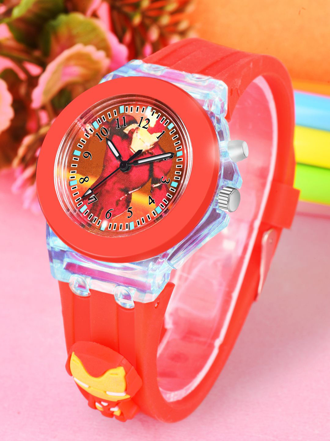 Cloudwood Boys 3D Ironman Analogue Multi Function Watch 327 Ironman