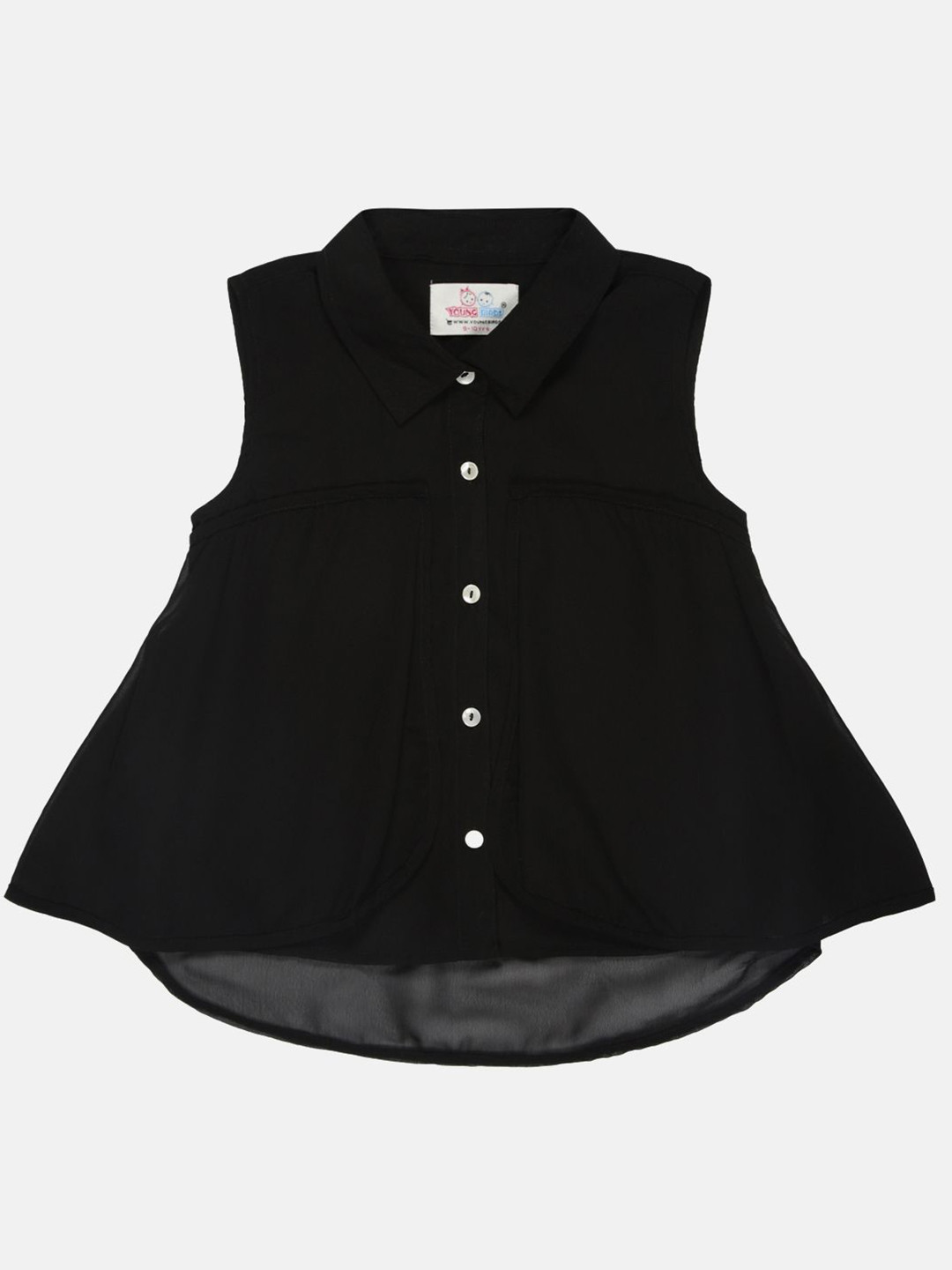 YOUNG BIRDS Girls Shirt Style Top