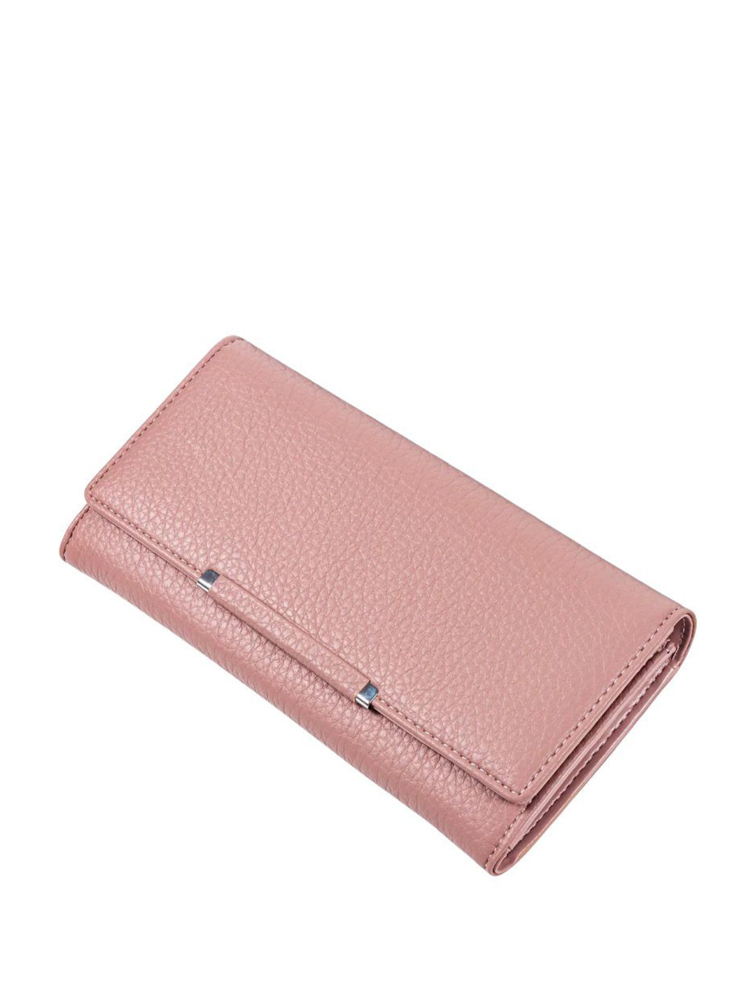 Pieru Women Textured Envelope Wallet with SIM Card Holder