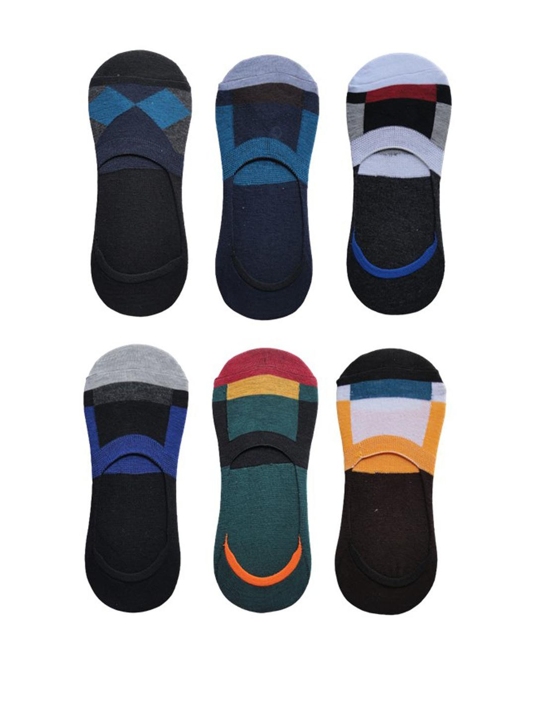 VOICI Set of 6 Loafer No-Show Socks