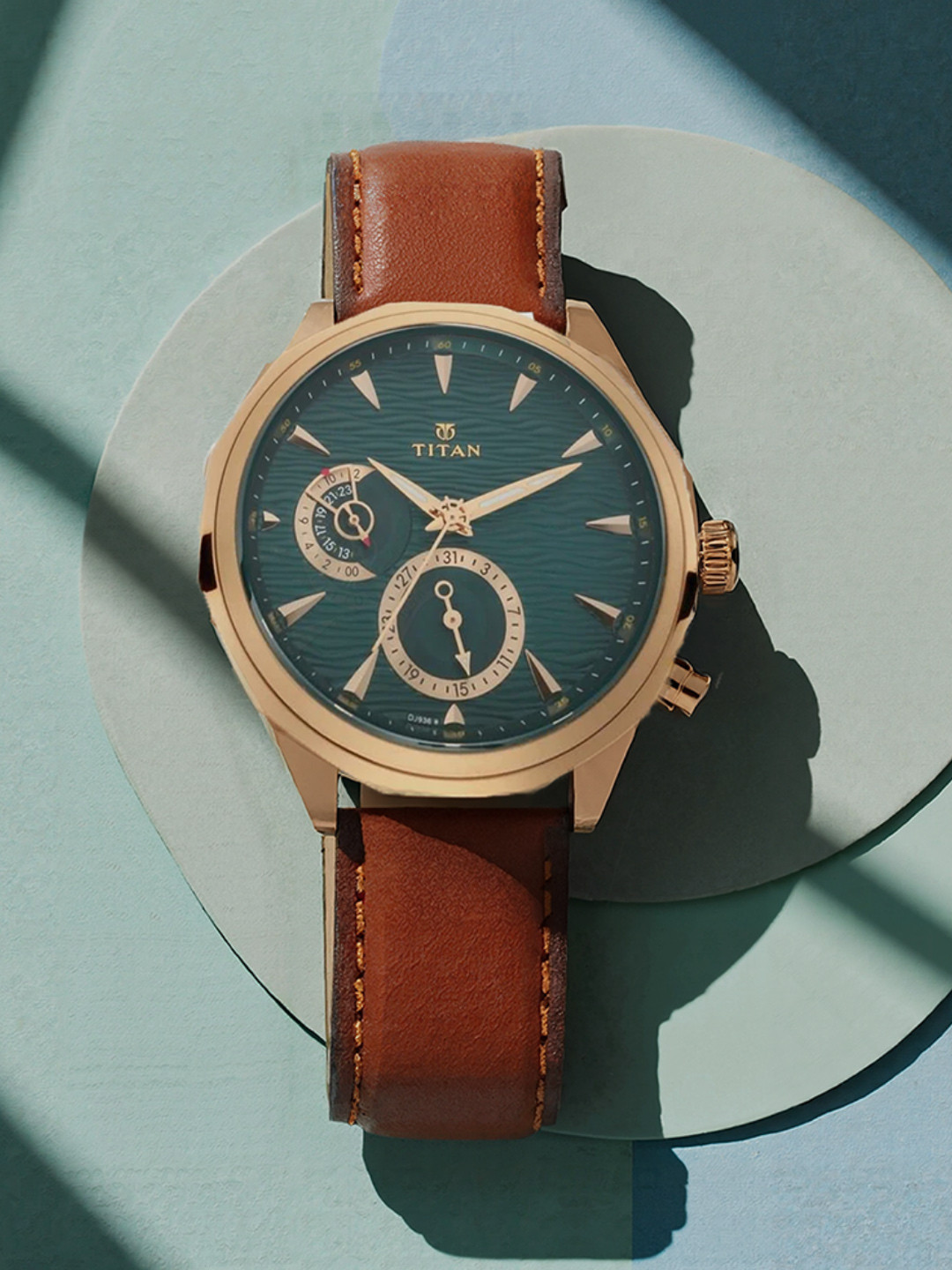 Titan Regalia Maritime Men Sea Green Analogue watch 1829QL01