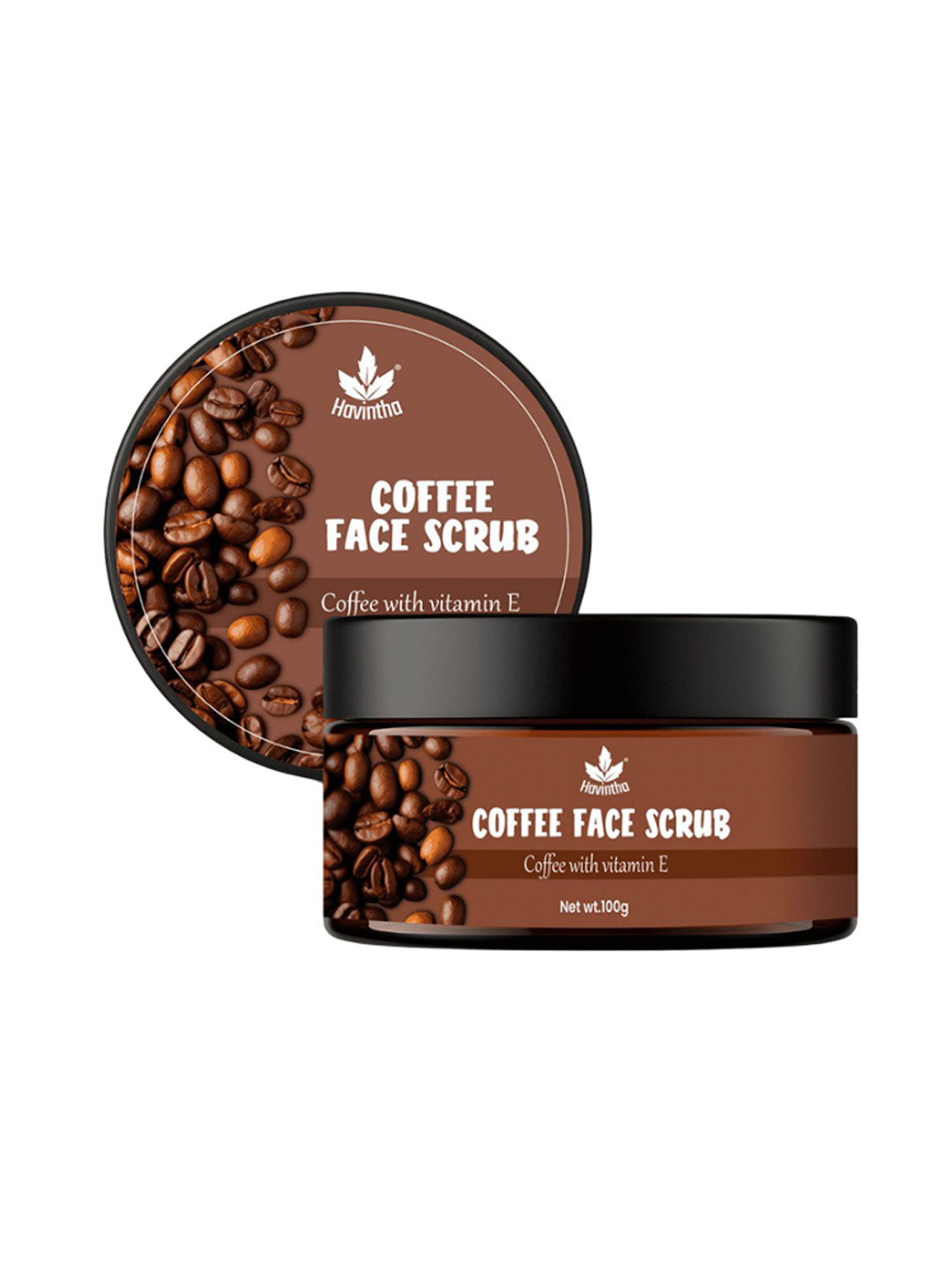 Havintha Coffee Scrub For Glowing Skin - 100 g