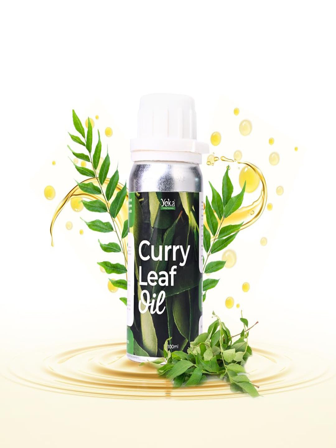 YEKA Curry Leaf Hair Oil For Hair Growth - 100 ml