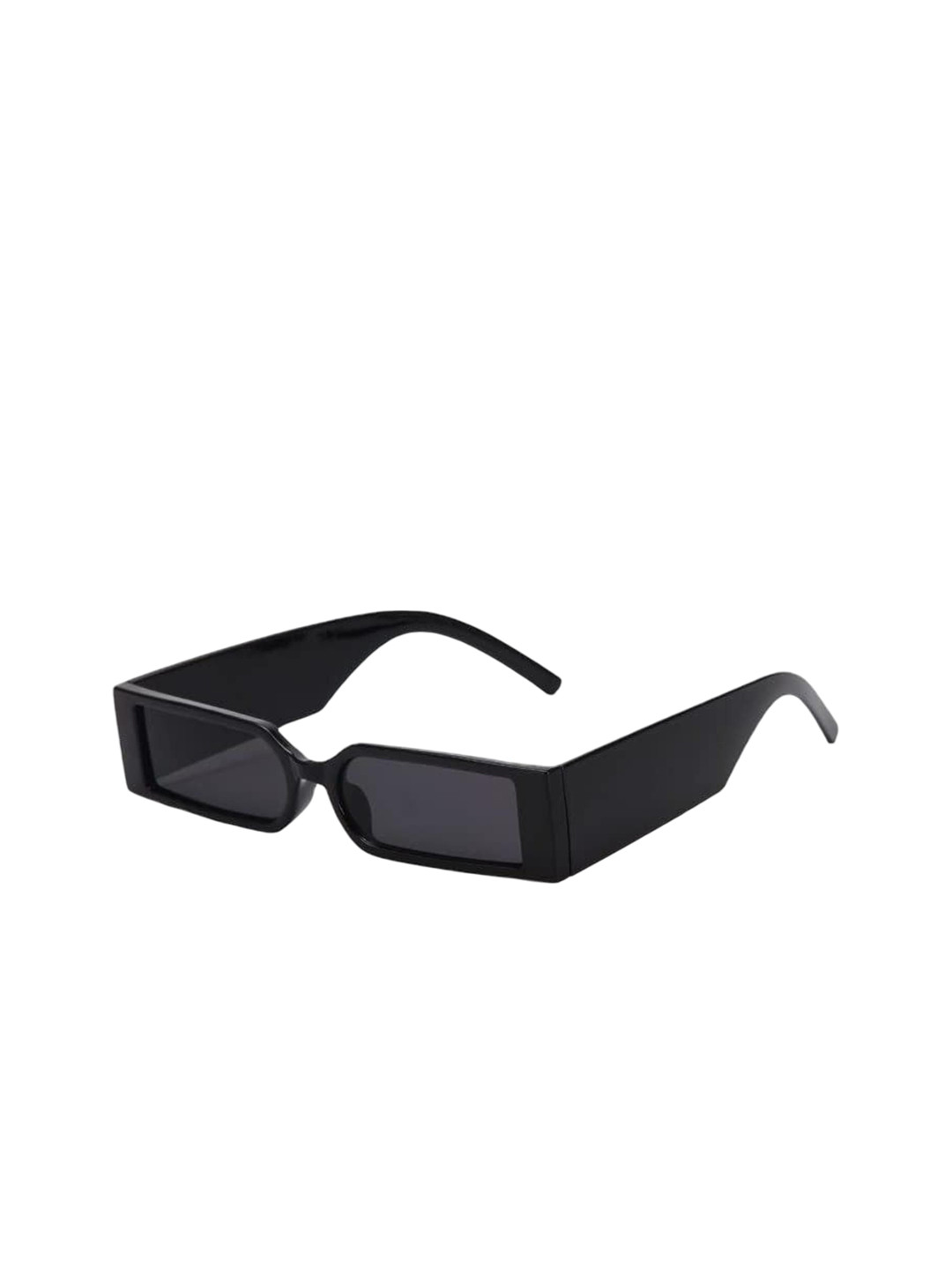 HAYDEN haiza Men Black Lens & Black Rectangle Sunglasses CANDY2