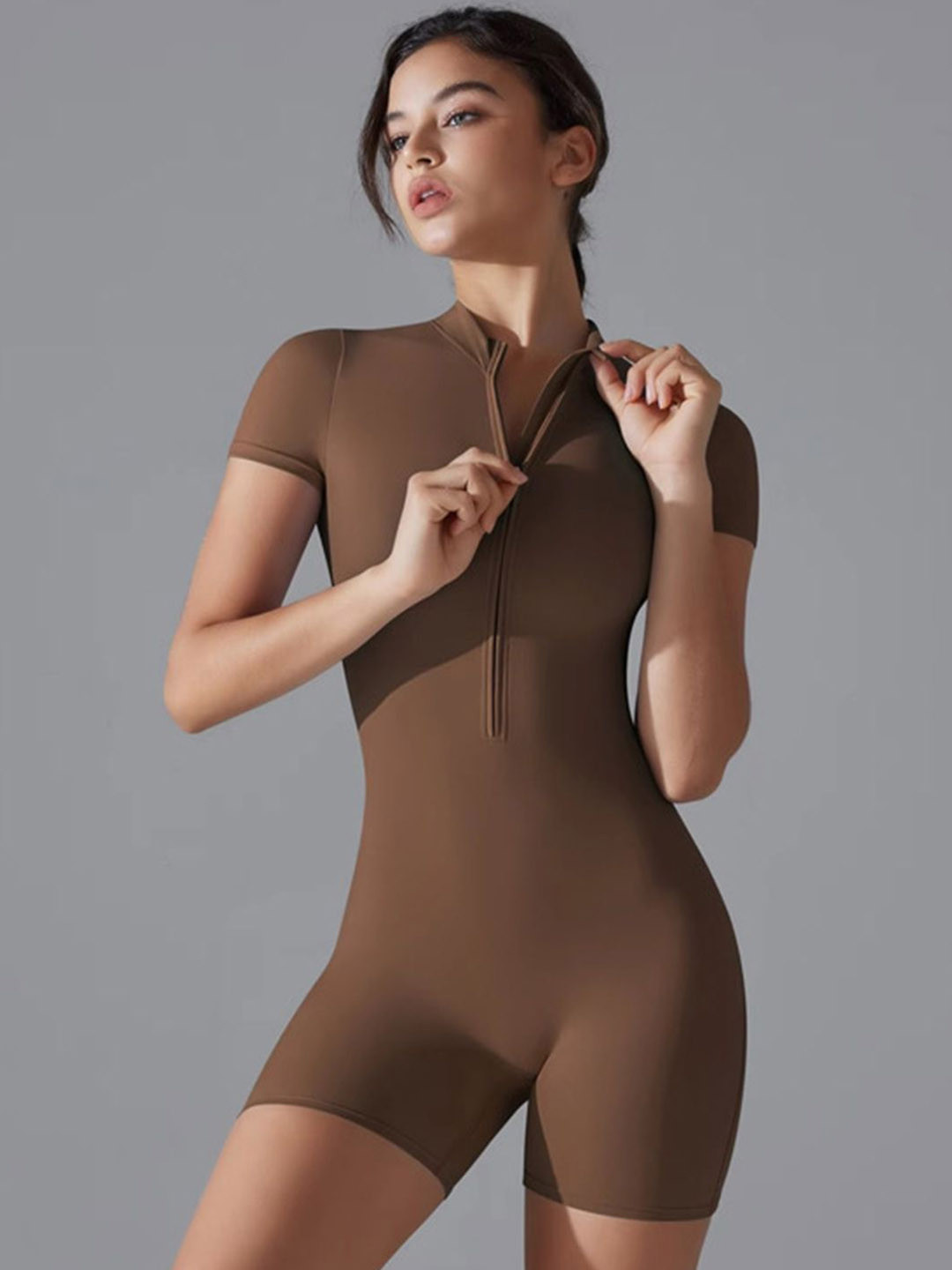 Curve it right Women Round Neck Legsuit