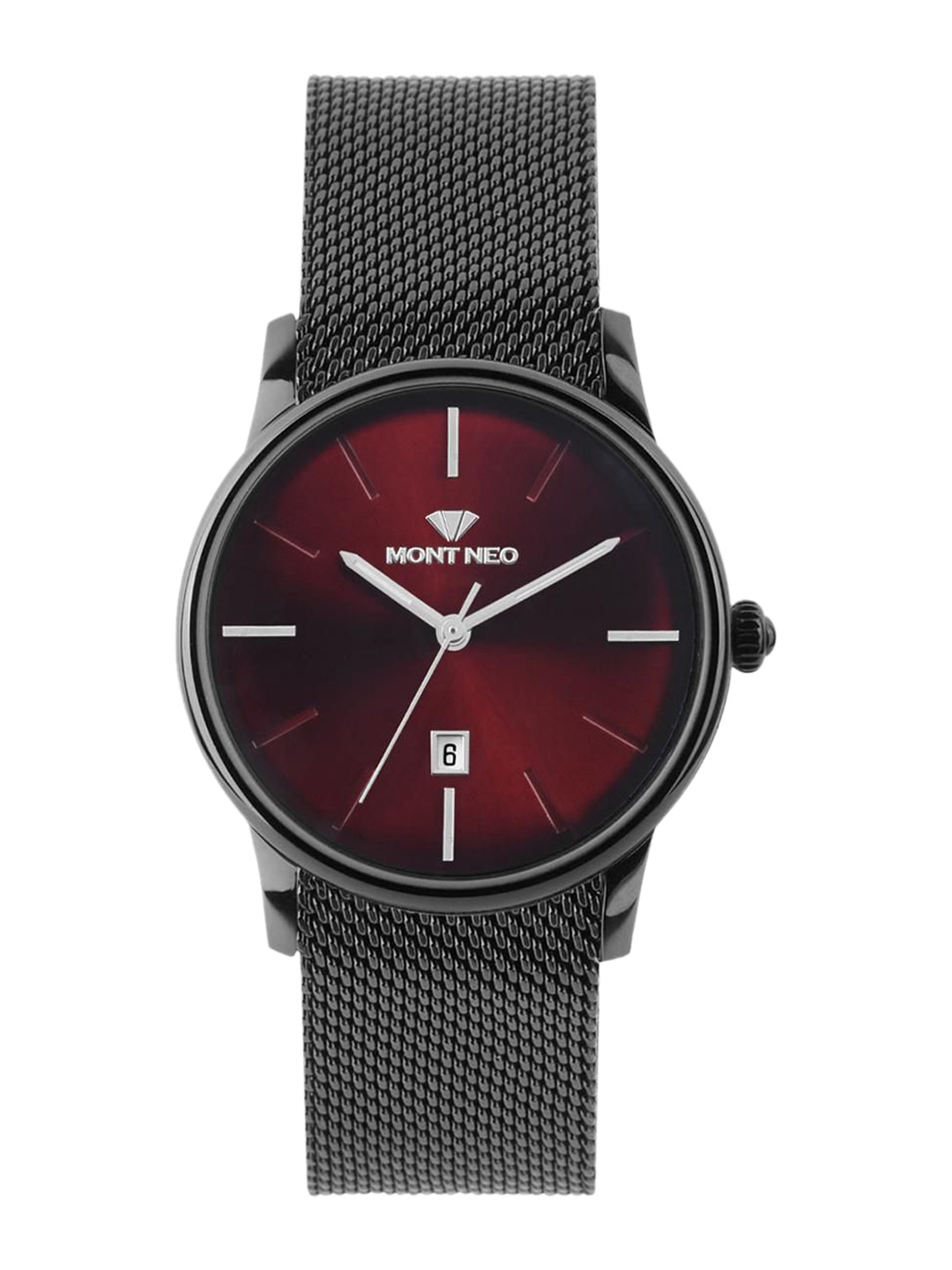 MONT NEO Women Round Dial & Bracelet Style Straps Analogue Watch L1052E-B4412