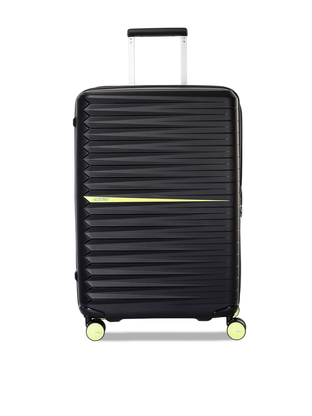 AMERICAN TOURISTER Textured Hard-Sided Water-Resistant Medium Trolley Bag