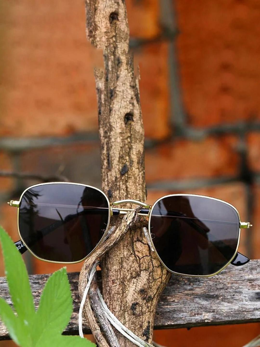 HAYDEN haiza Men Square Polarised Lens Sunglasses 7k