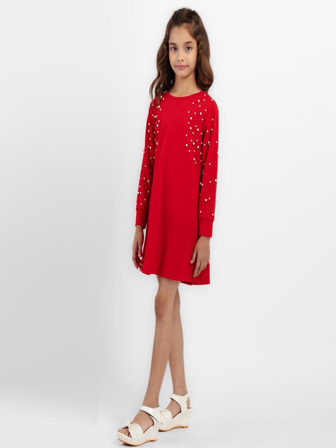 BRIGHT STARS KIDSWEAR A-Line Midi Dress