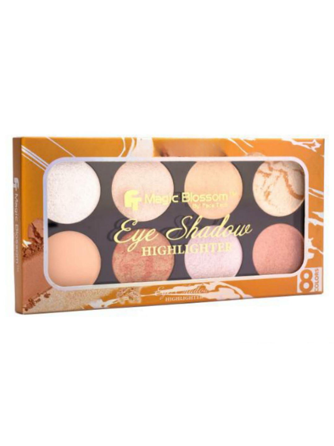 FT FACE TECH Magic Blossom 2 In 1 Eyeshadow And Highlighter Palette - 20 g