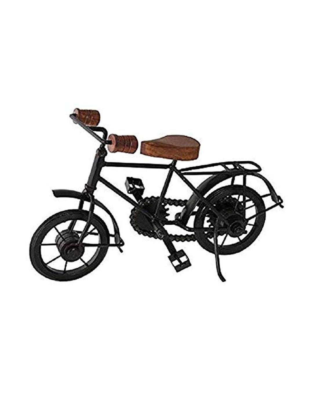 SHAKUNTLA VINTAGE Wooden Iron Cycle Antique Home Decor Gift Set