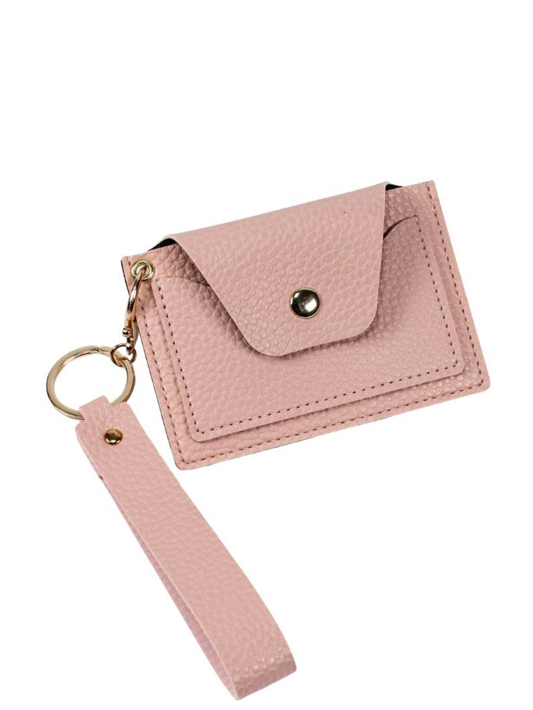 Pieru Women Textured Envelope Wallets With Button Closure