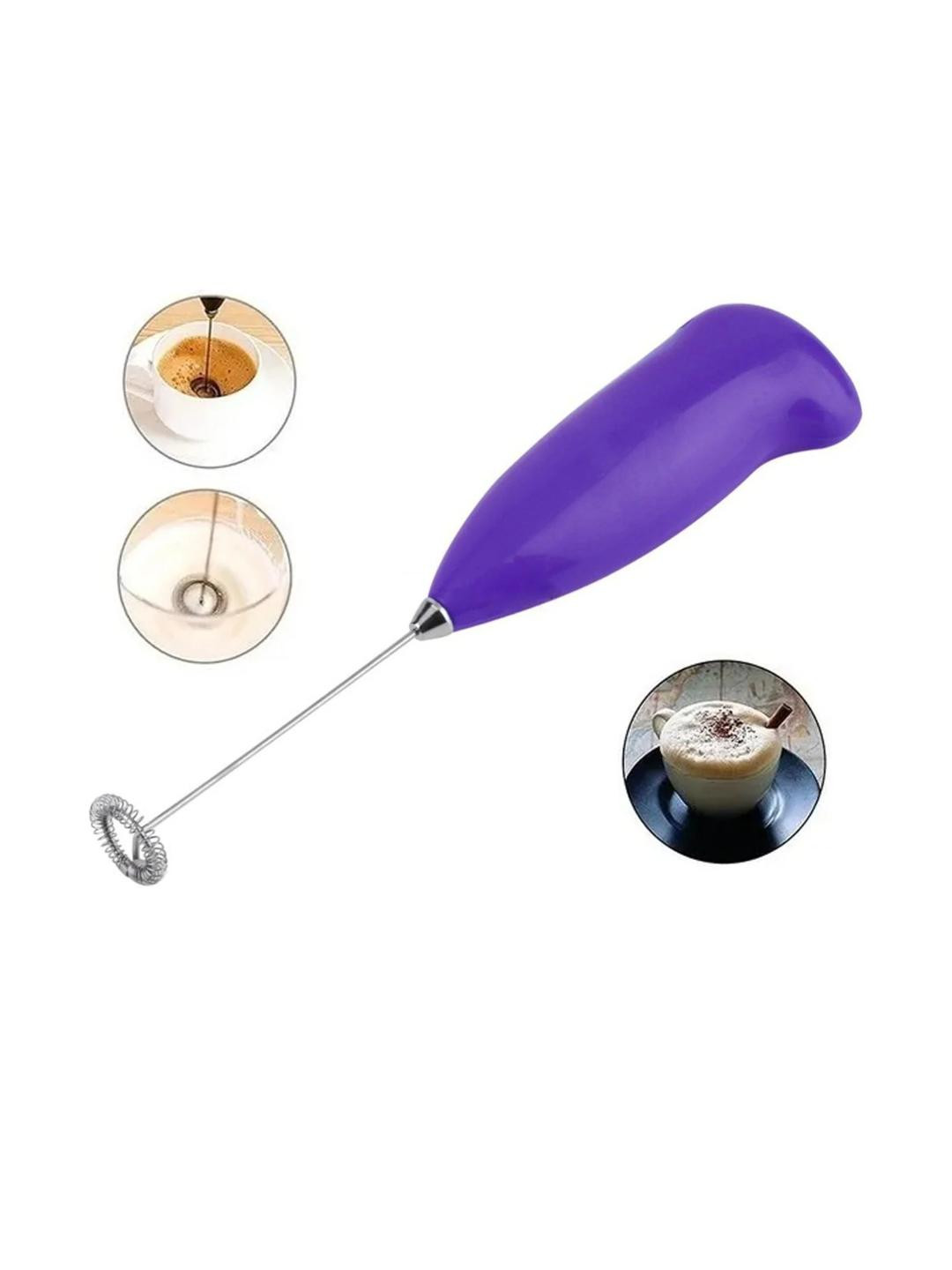 DeoDap Purple Battery Operated Mixing & Blending Hand Blender