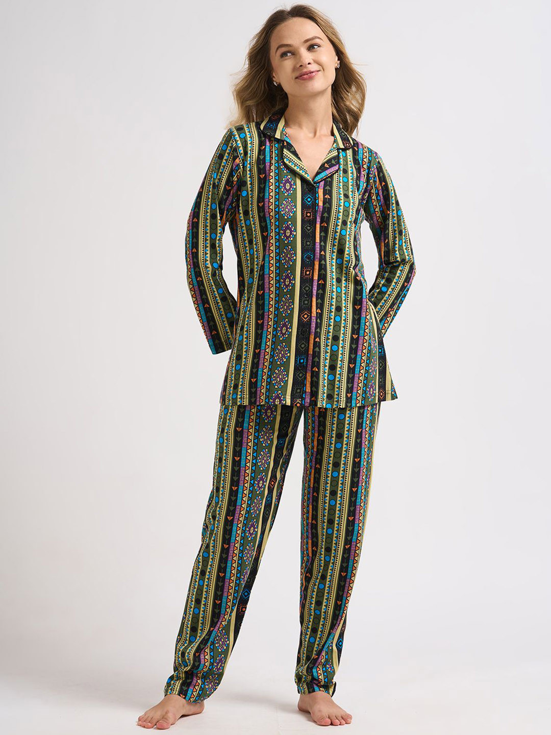 Juliana Dream Women Printed Night suit