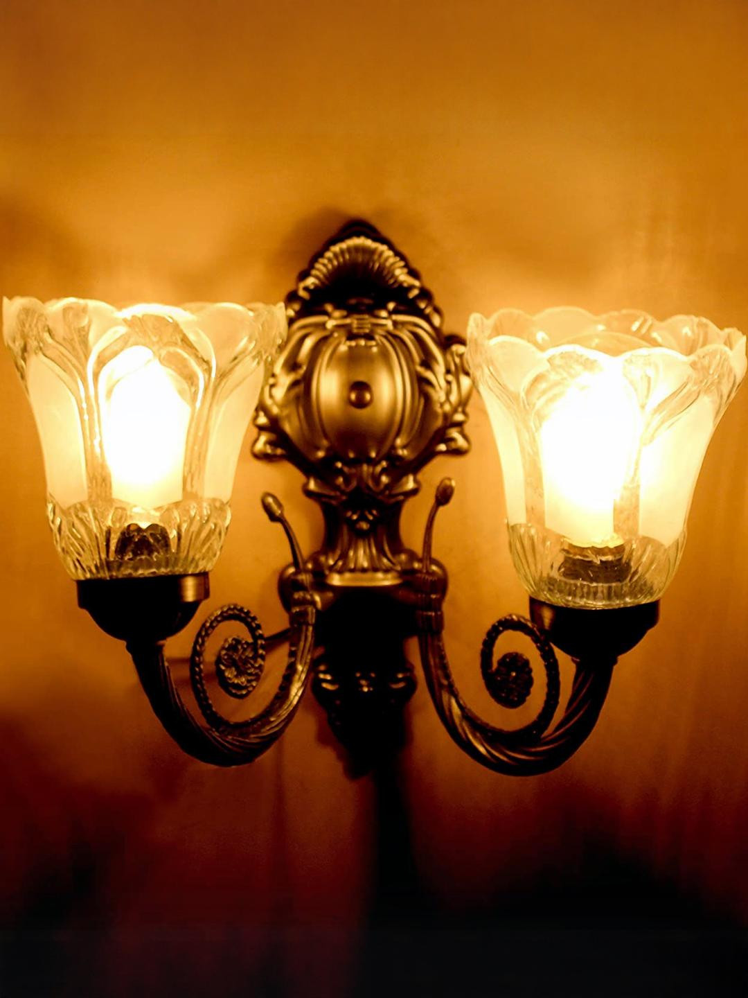 SWIATLO Black Metal Wall Lamps