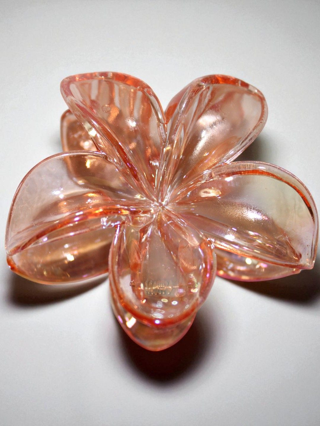 Jolly Faces Women Floral Design Metal Claw Clip