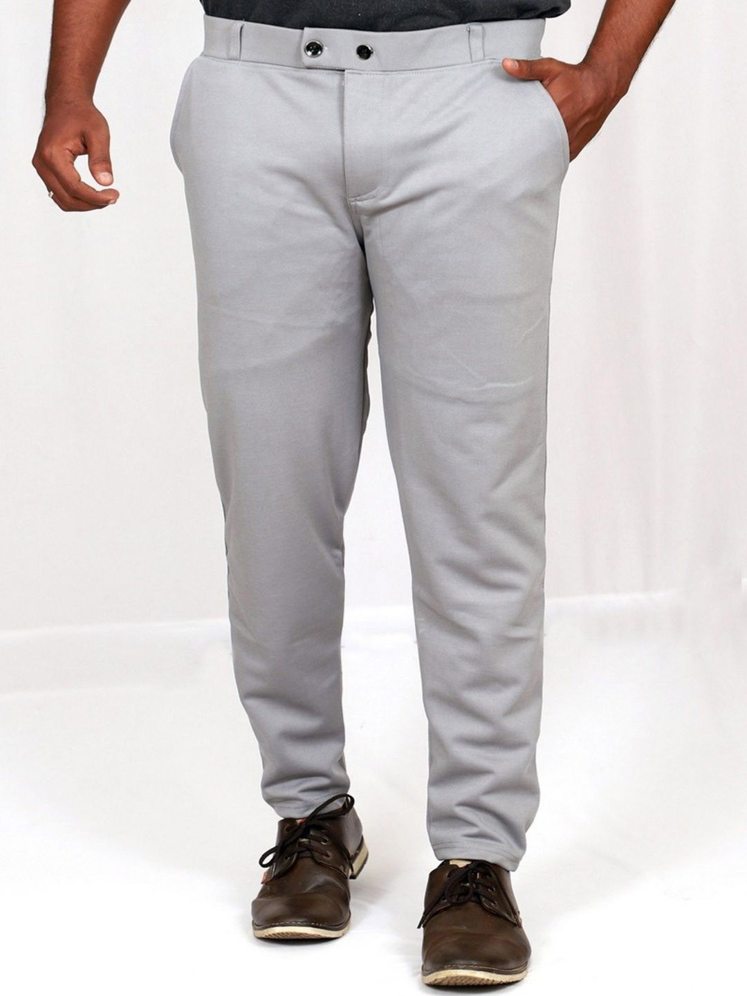 NEPPE'S WORLD Men Original High-Rise Formal Trousers