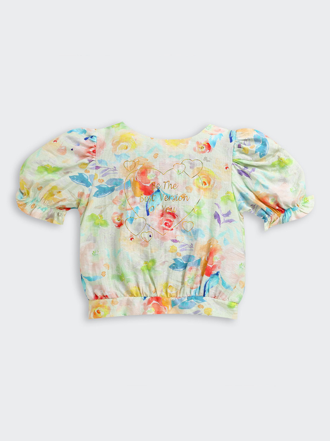 Tiny Girl Girls Floral Printed Top With Palazzos