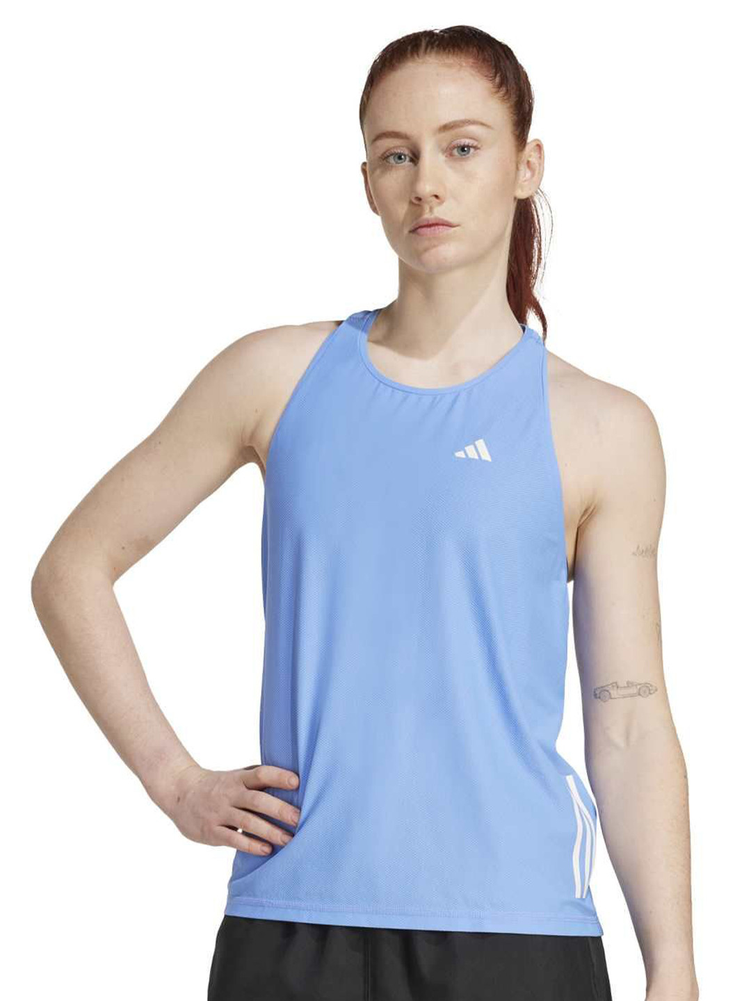 ADIDAS Own The Run Women Brand Logo Print Tank Top