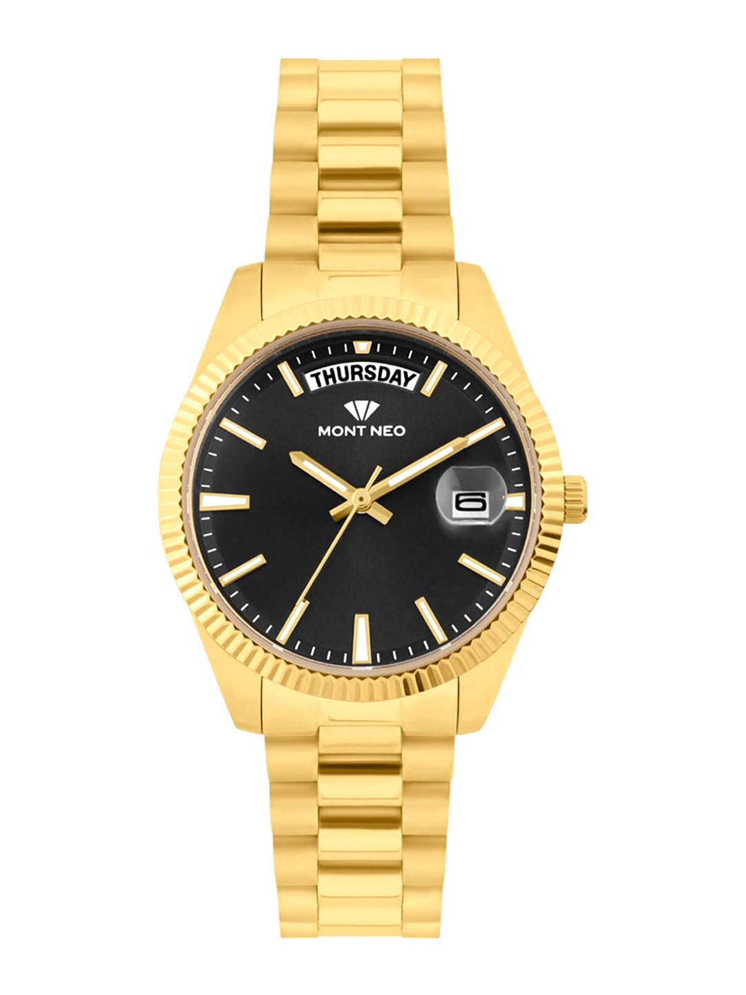 MONT NEO WomenTextured Dial  Analogue Watch L3505D-M2204