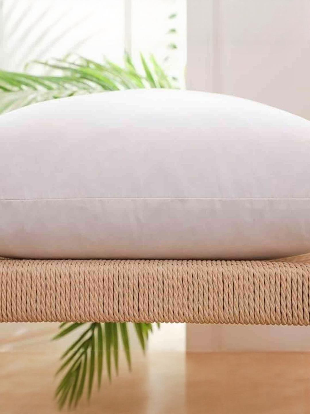 Y&A'M White Fibre Filled Polycotton Sleep Pillow