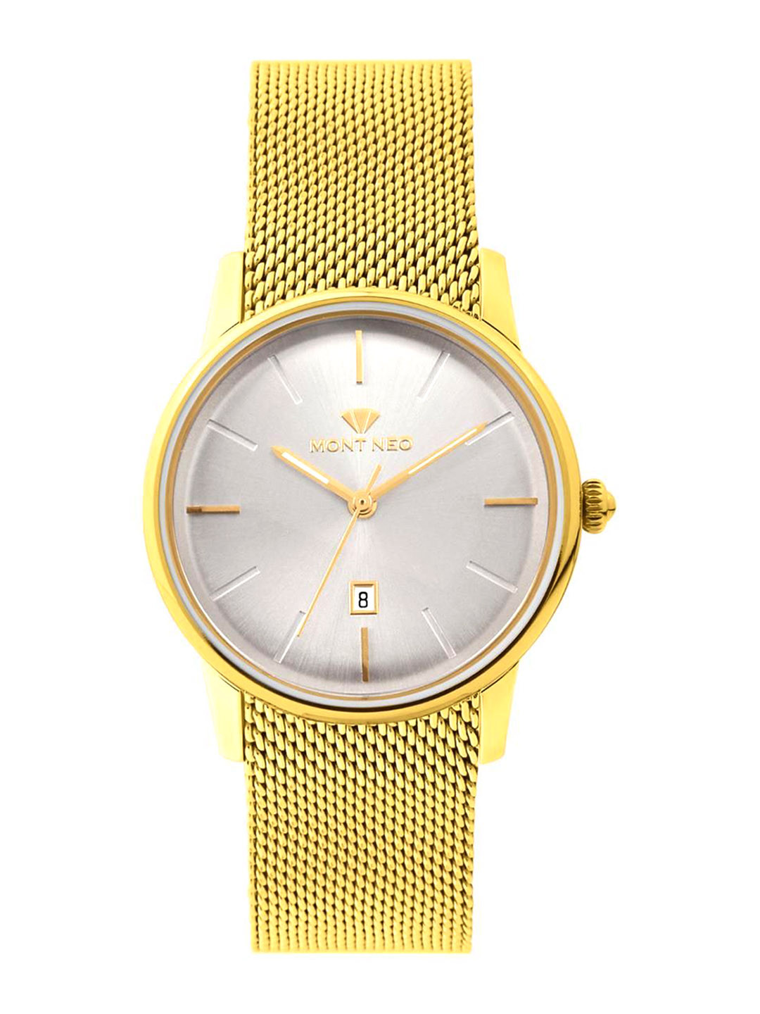 MONT NEO Women Round Dial & Bracelet Style Straps Analogue Watch L1052E-B2203