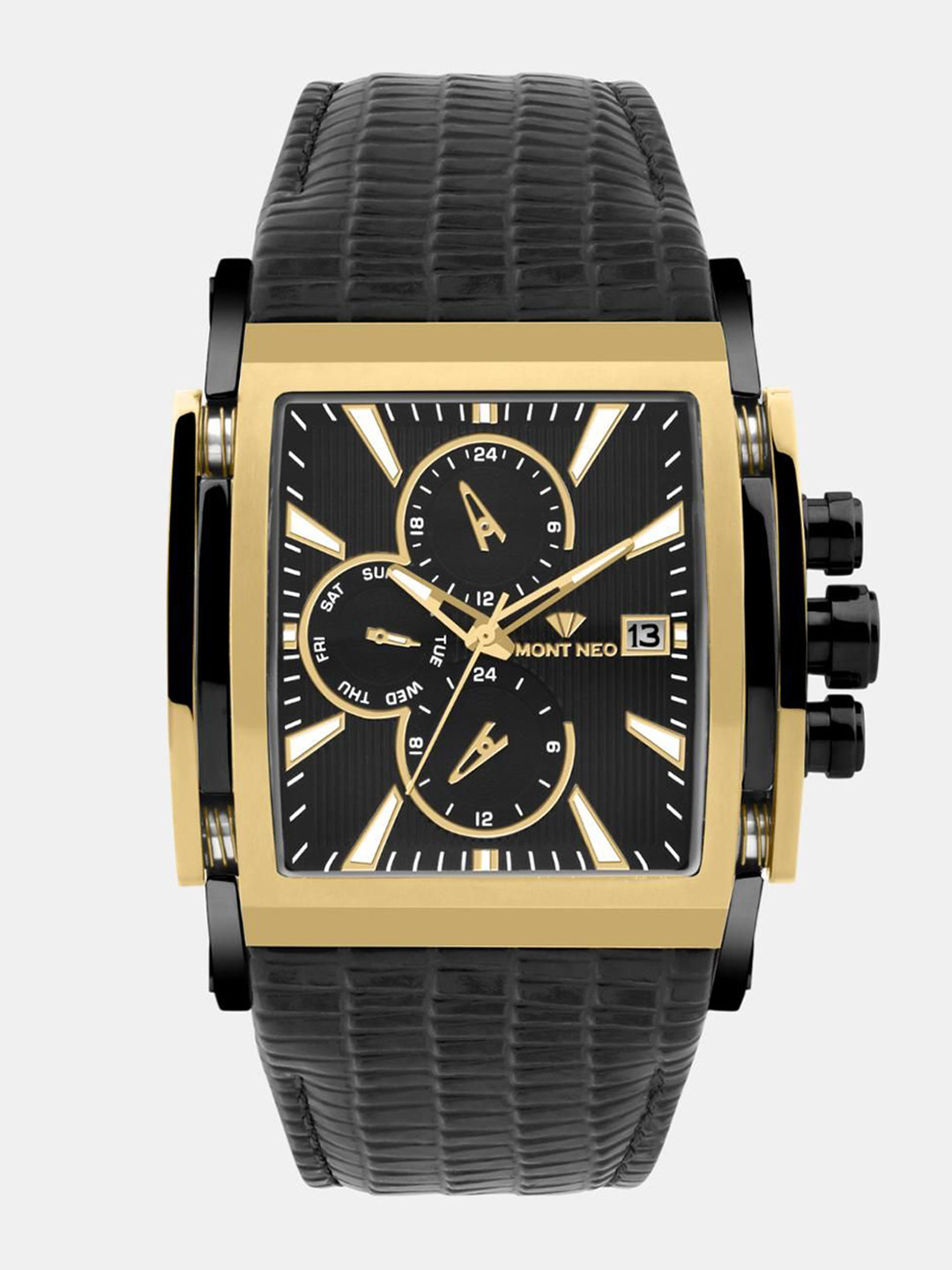 MONT NEO Men Leather Straps Analogue Watch G1057M-L4203