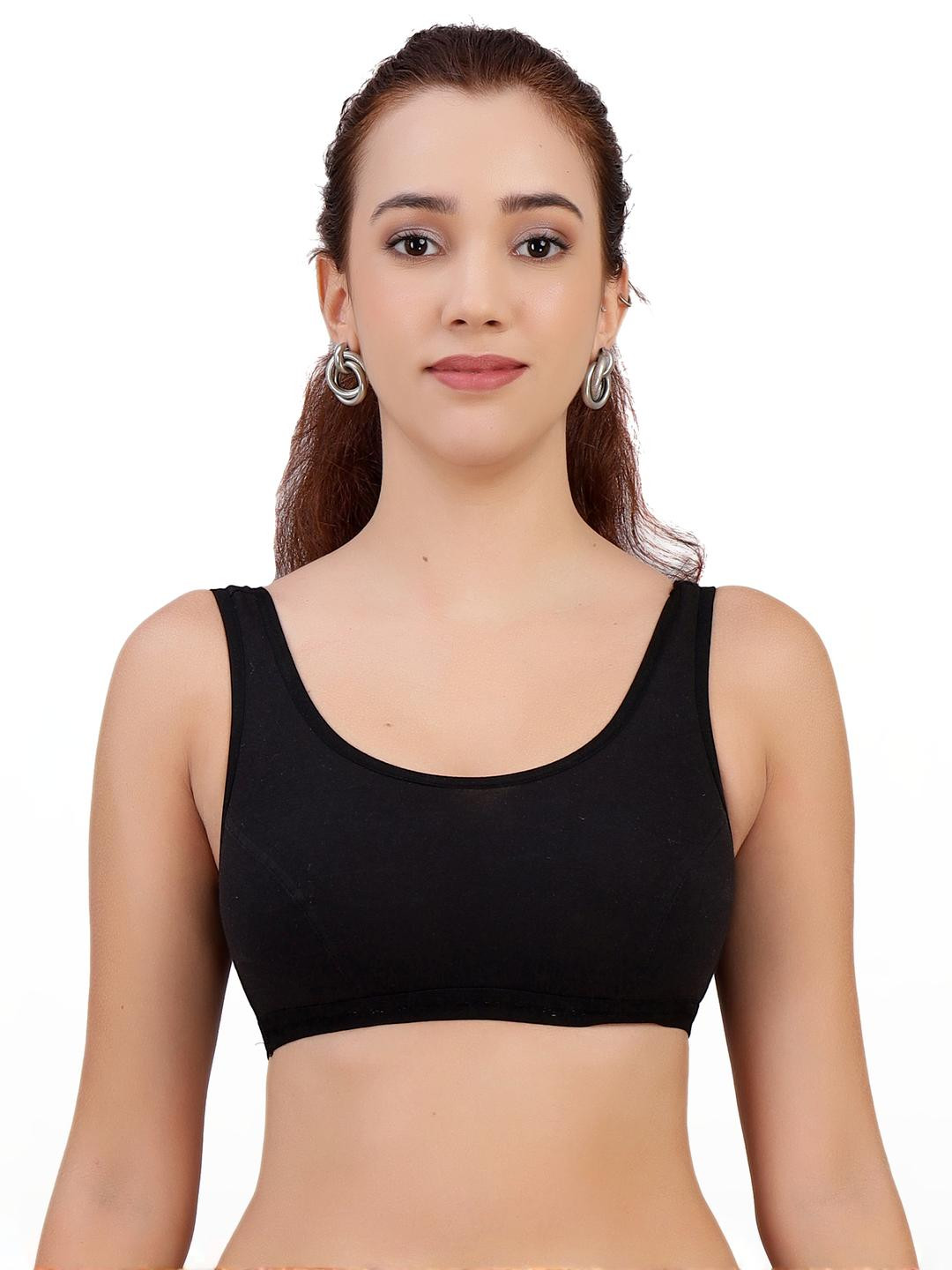 SELFCARE Non-Wired Non Padded Workout Bra