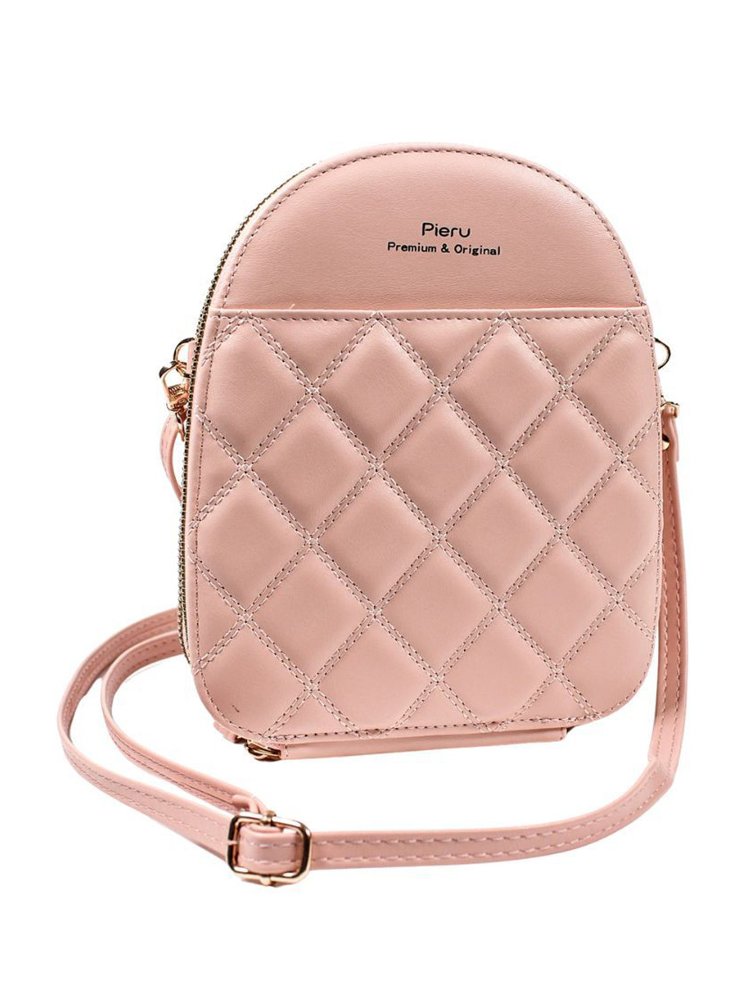 Pieru Women Textured Crossbody Quilted Sling Bag