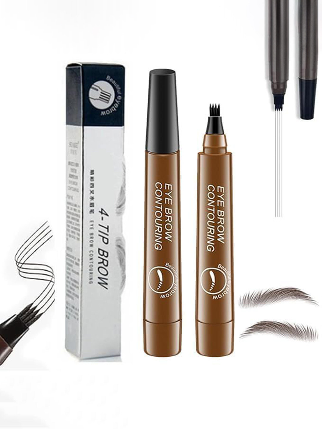 VBA Waterproof Eyebrow Contouring Pencil - Light Brown
