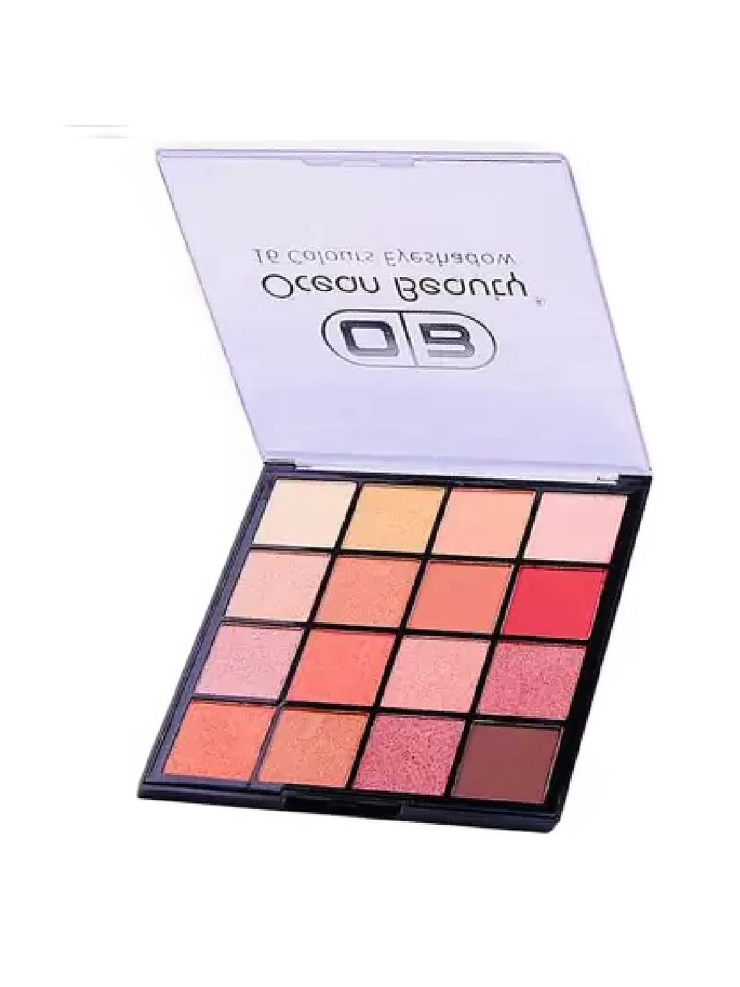 OB Ocean Beauty 16 Fashion Color Matte & Shimmer Eyeshadow - 23 g - Shade 01