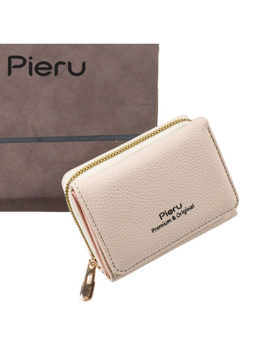 Pieru Textured  Zip Around Wallet Wallet