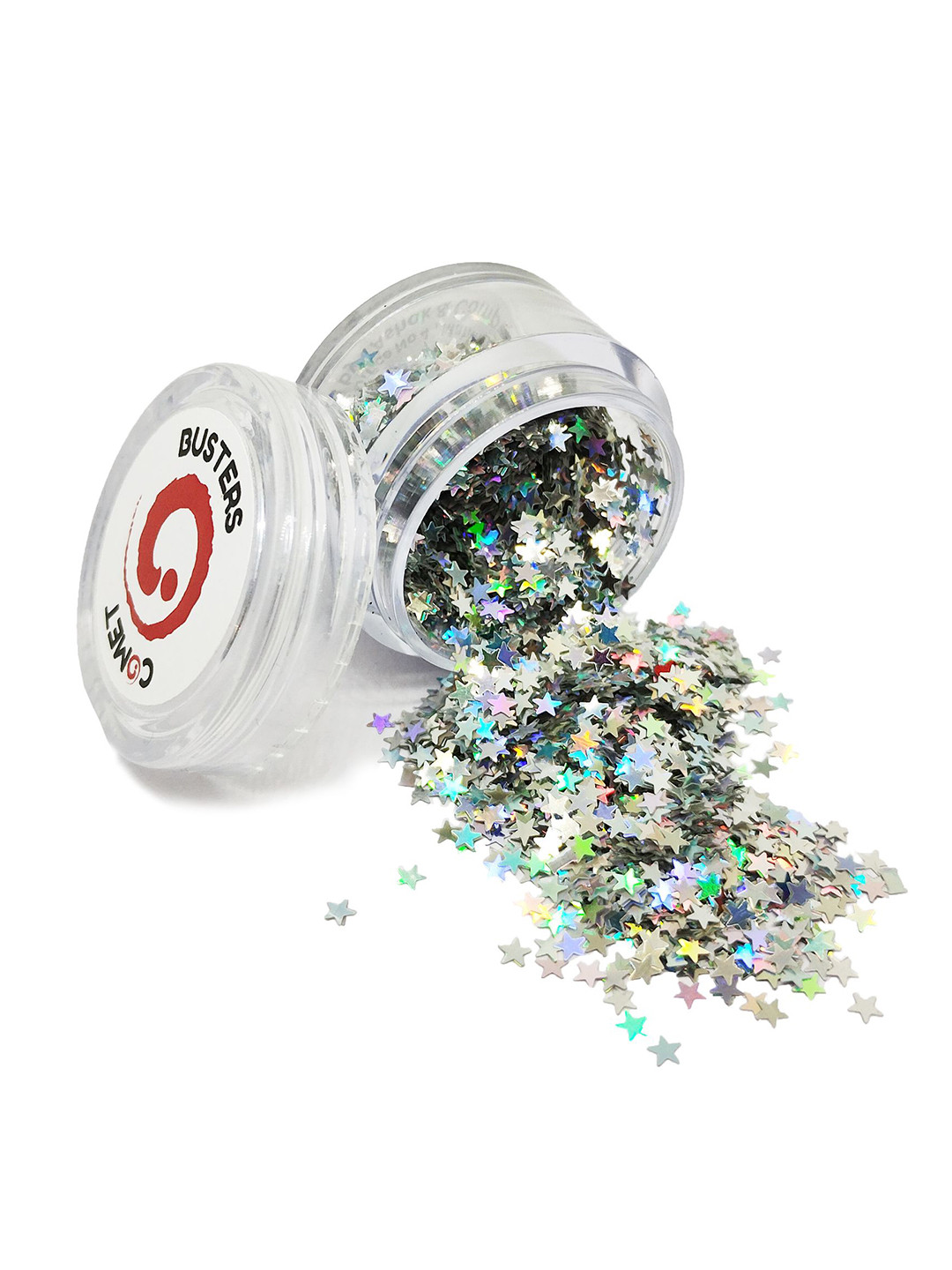 Comet Busters Chunky Glitter Shimmer Body & Eyeshadow - 5g - Silver - 01