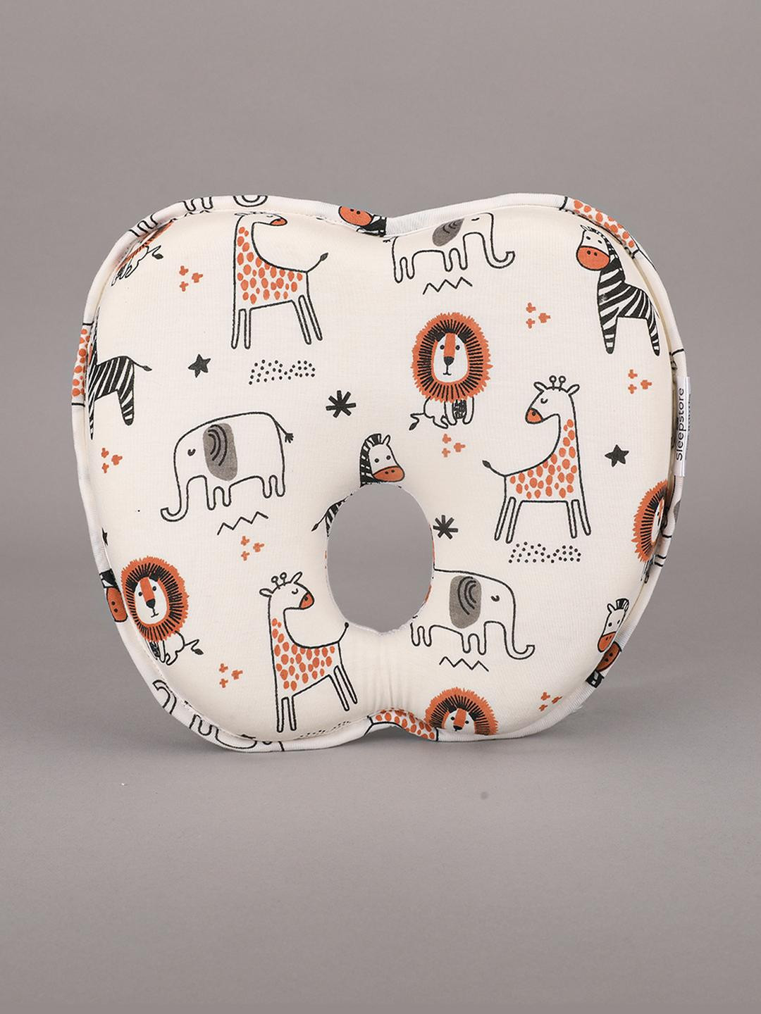 Sleepstore Sky Dream Kids White Printed Memory Foam Pillow