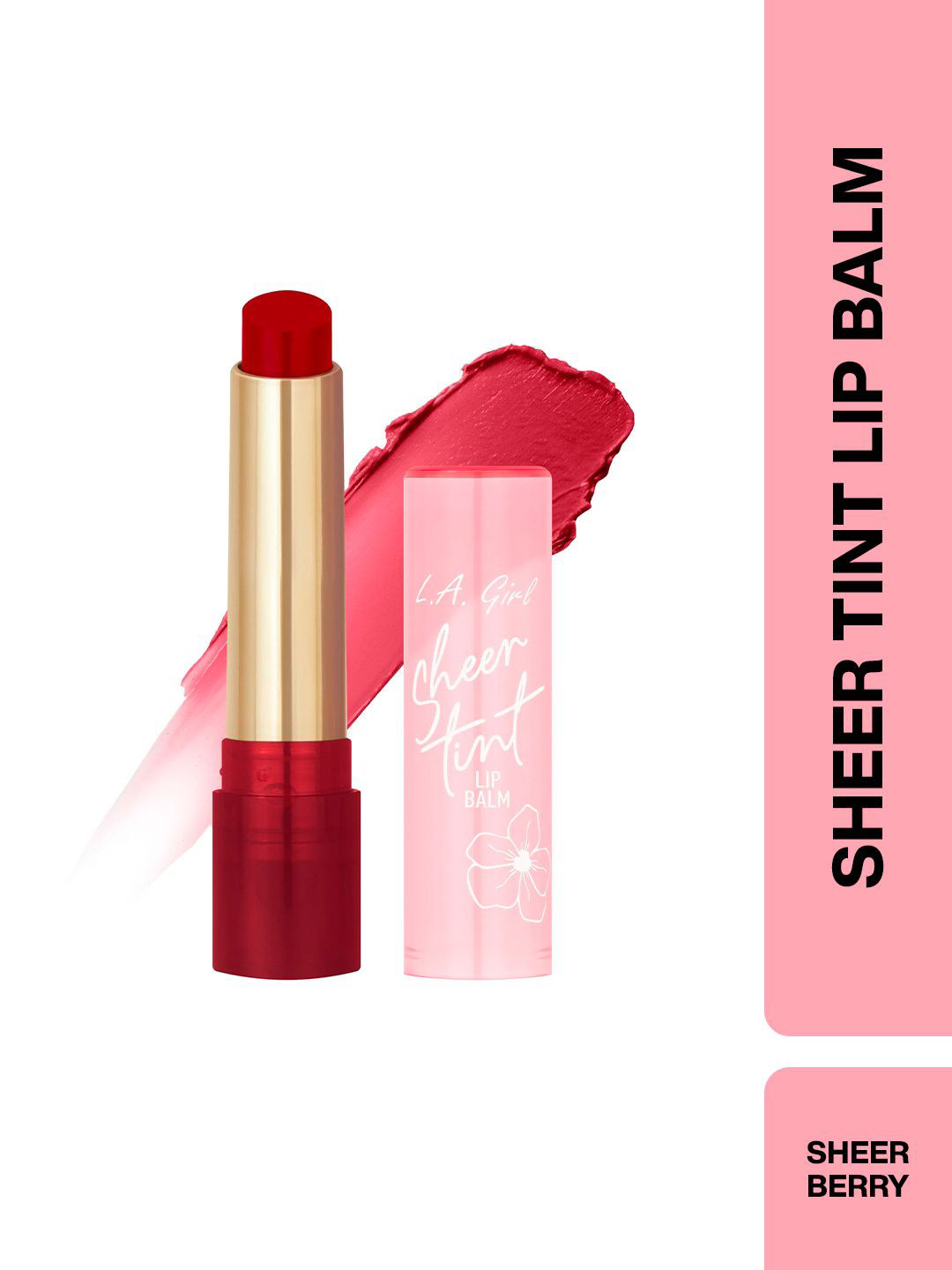 L.A. Girl Sheer Tint Lip Balm- 2 g - Sheer Berry