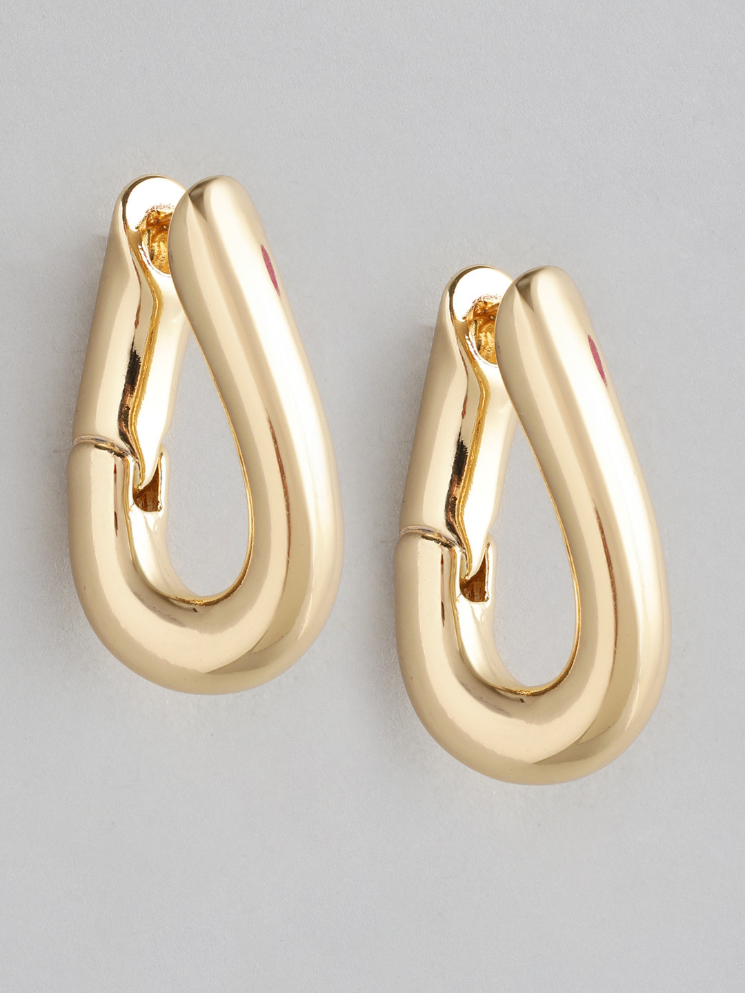 Forever New Gold Plated Addie Twist Hoop Earring