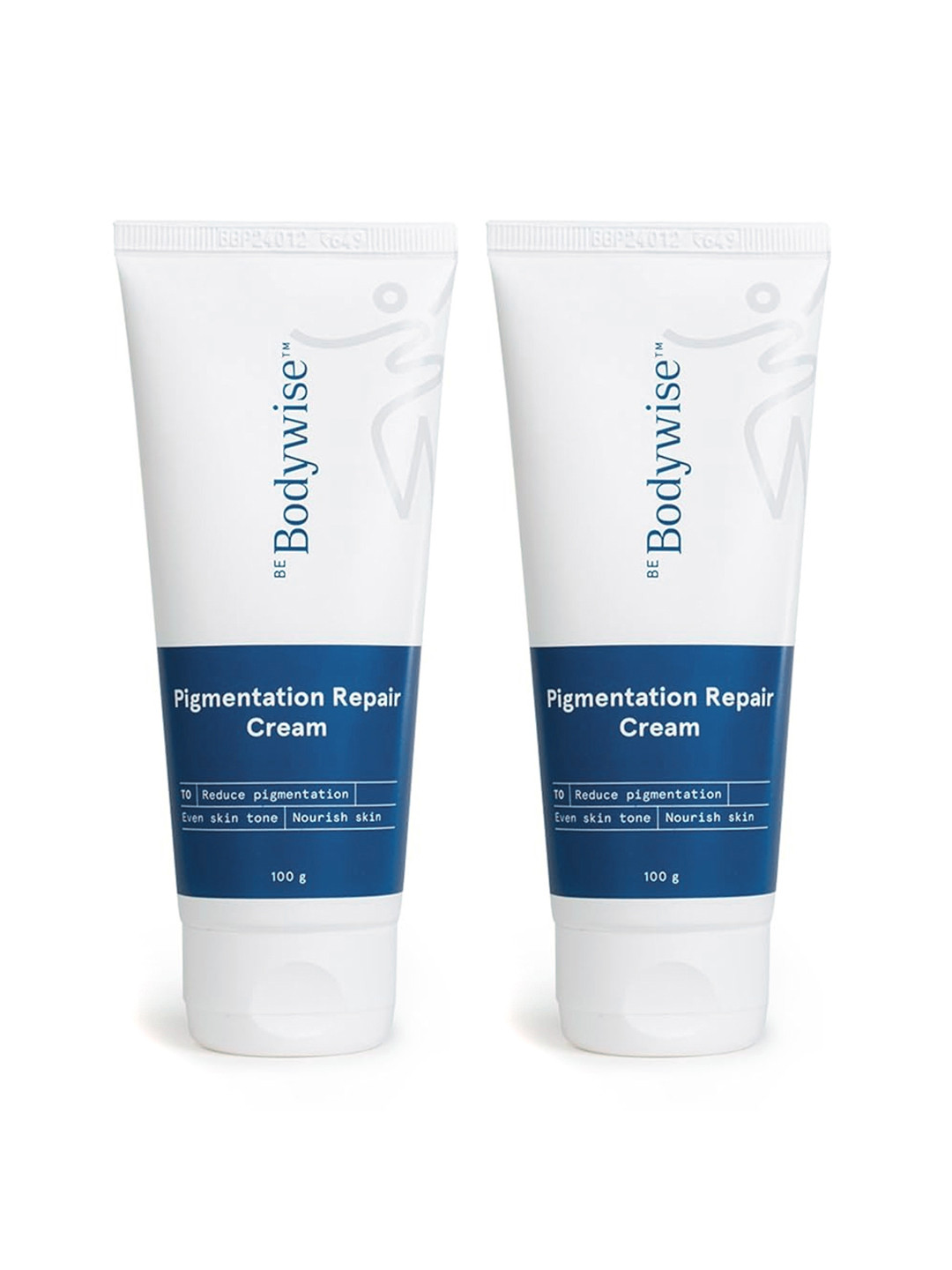 Be Bodywise Set of 2 Lactic & Kojic Acid Infused Pigmentation Repair Cream - 100g each