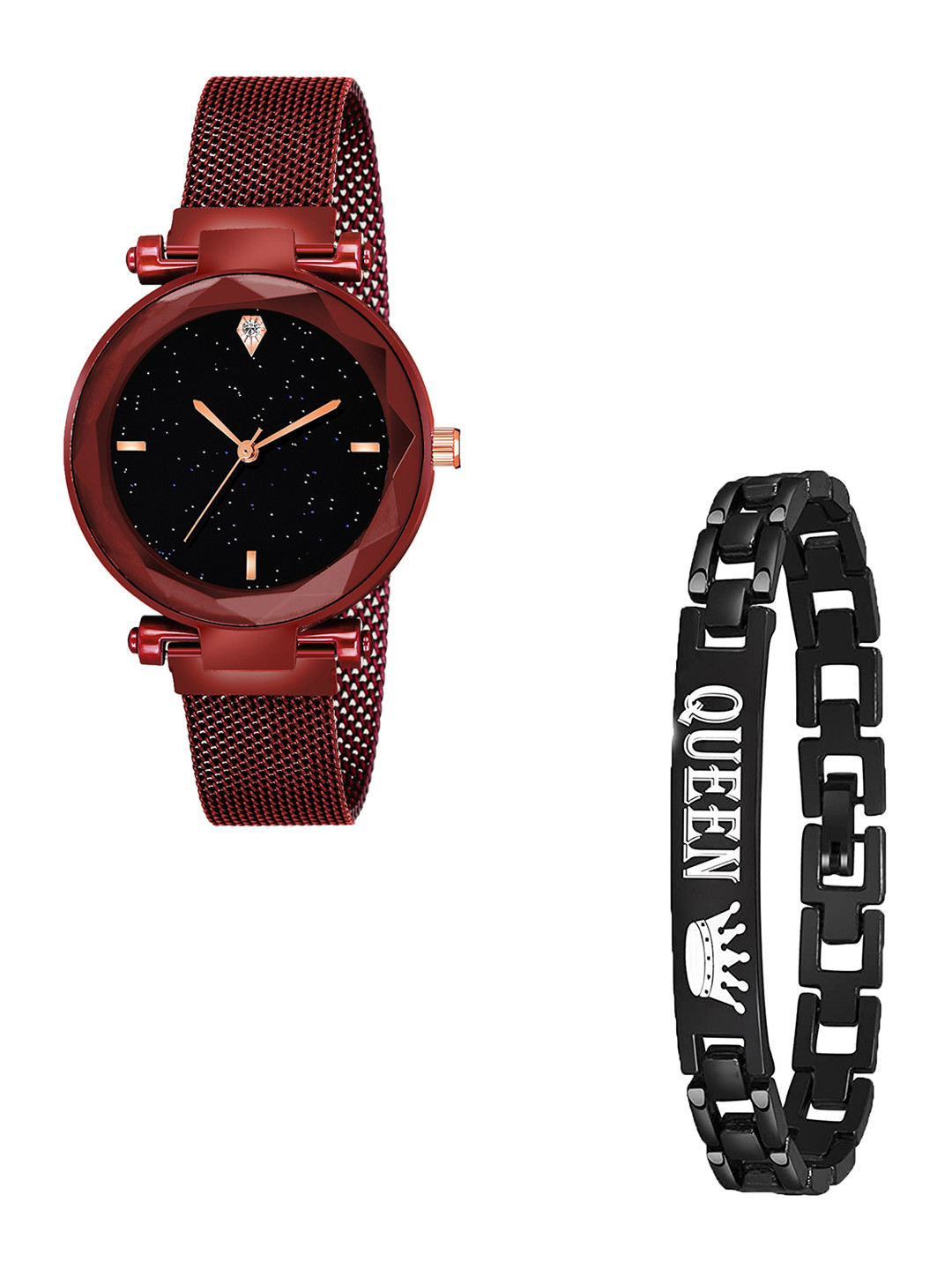 CSAMON Women Embellished Regular Formal Analogue Watch With Bracelet- GR_379_4 Bracelet