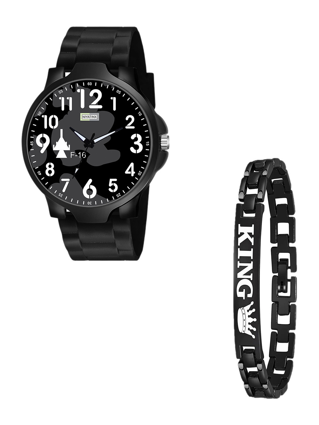 CSAMON Men Printed Regular Casual Analogue Watch Comes With Bracelet - 3KANBLK F16 D CD K