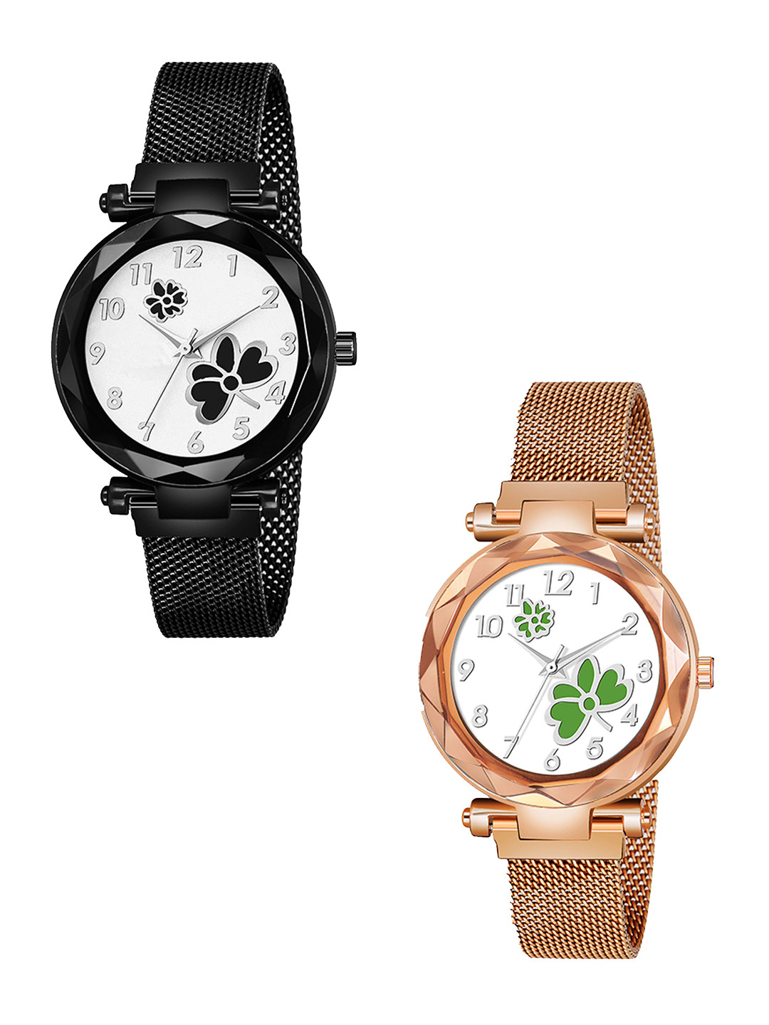 Gopal Shopcart Women Pack of 2 Analogue Watch GR_379 Black 315 Black 379  Dial