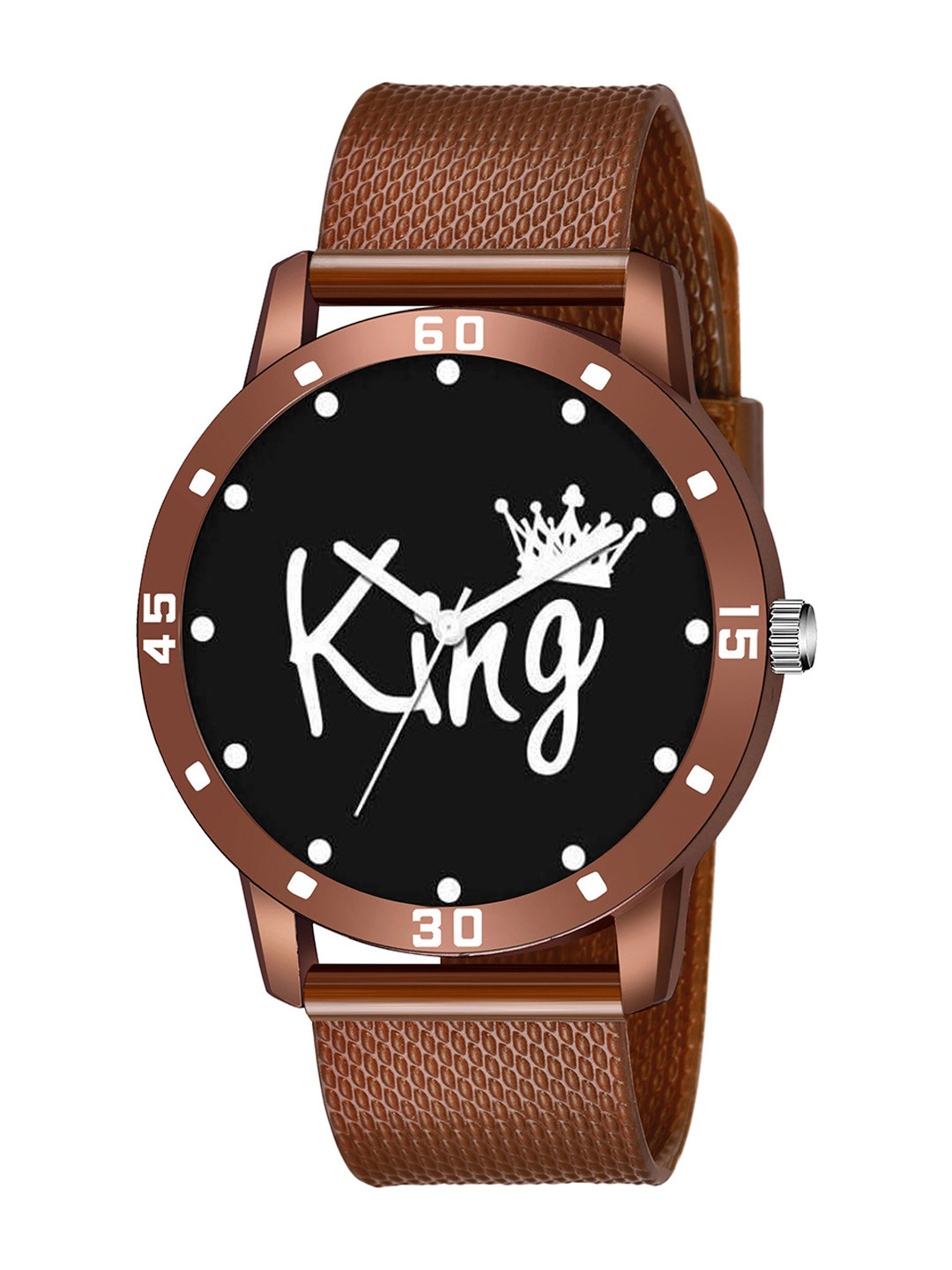 Gopal Shopcart Unisex Bracelet Style Straps Analogue Watch S Kata King Brown Aeviyo Case S