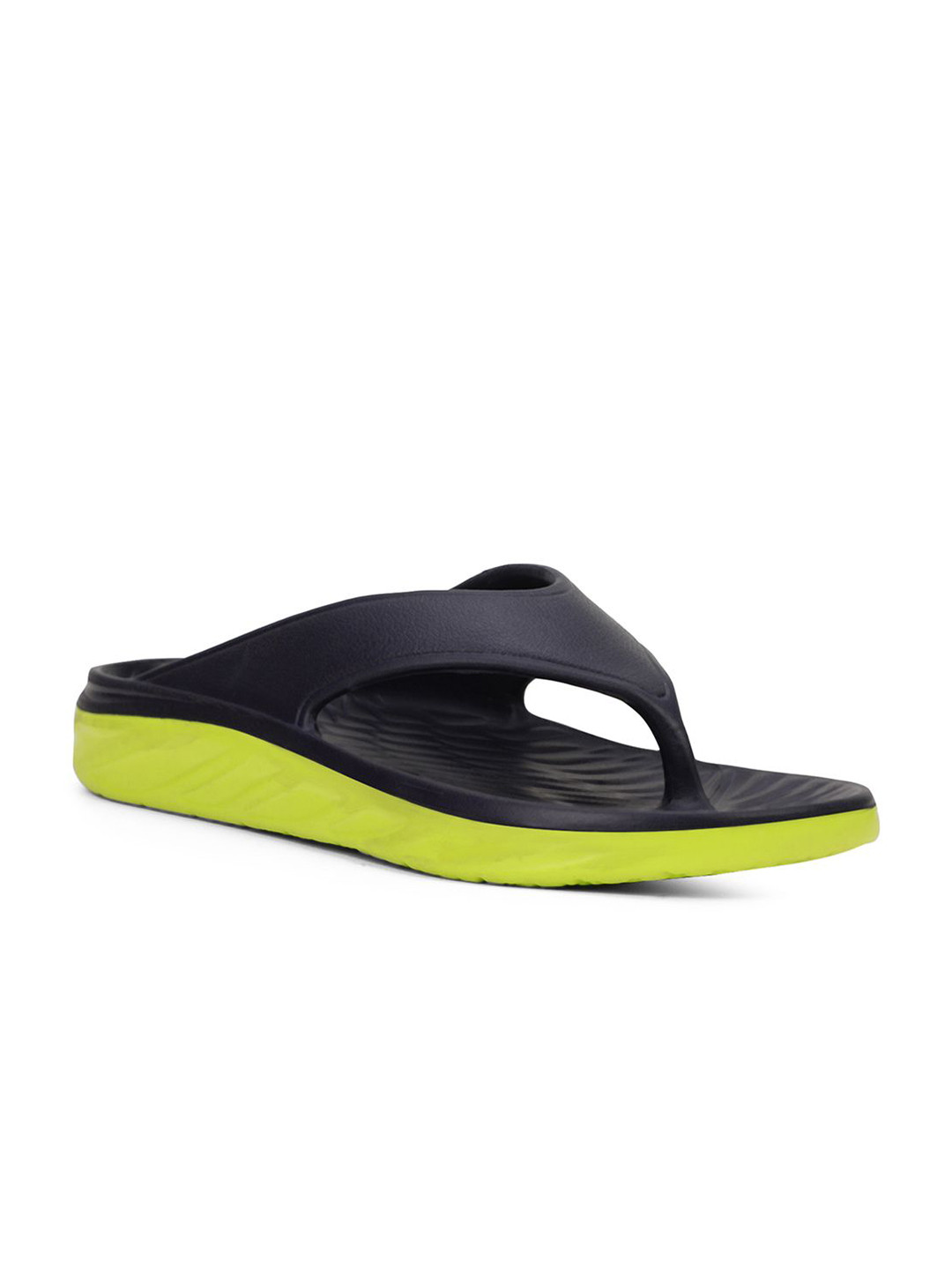 Bata Men Contrast Sole Thong Flip-Flops