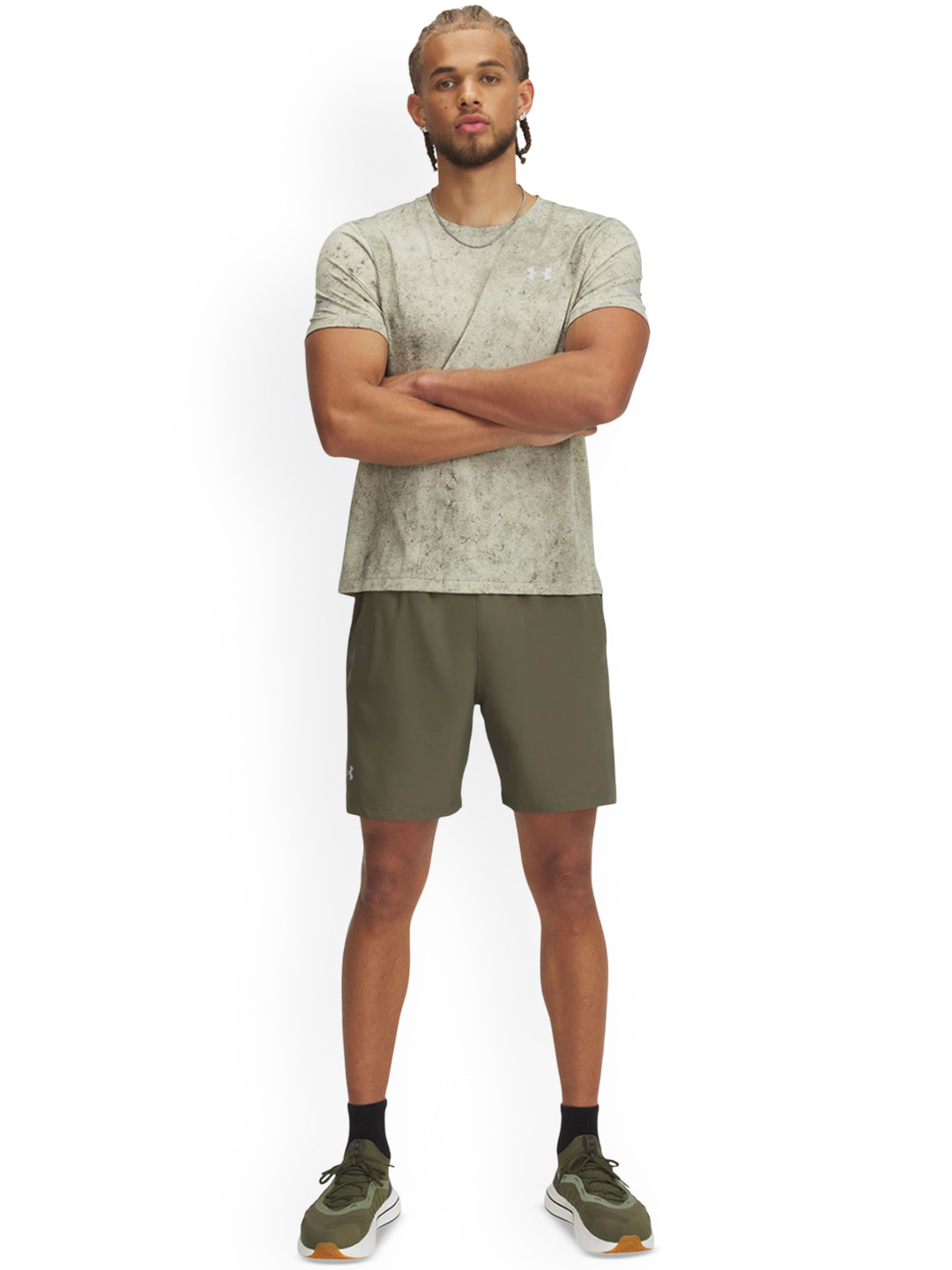 UNDER ARMOUR Launch 7'' Men Slim-Fit Shorts