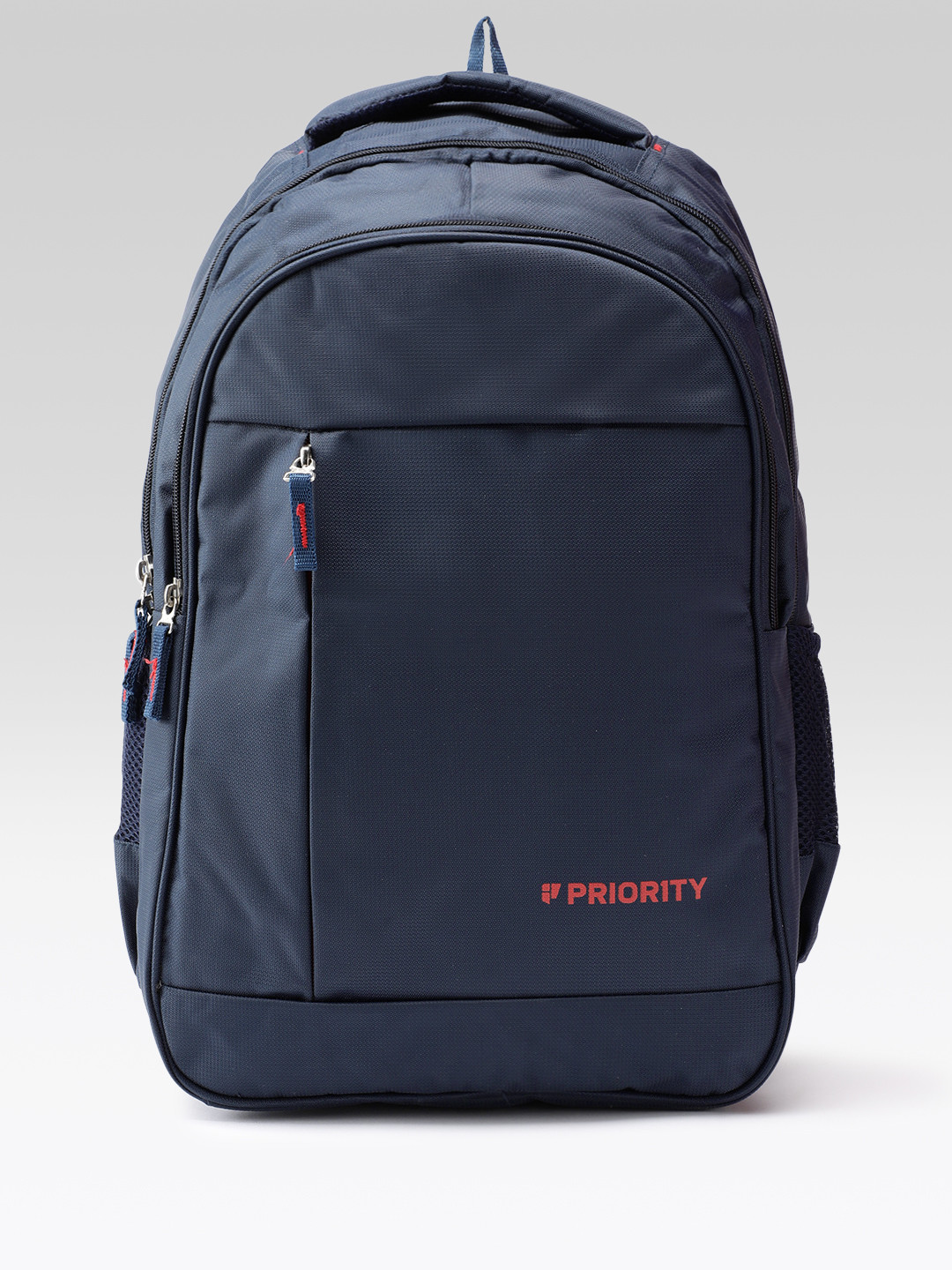 Priority Unisex Brand Logo Printed Detail Laptop Backpack - 31.34 L - 16 Inches