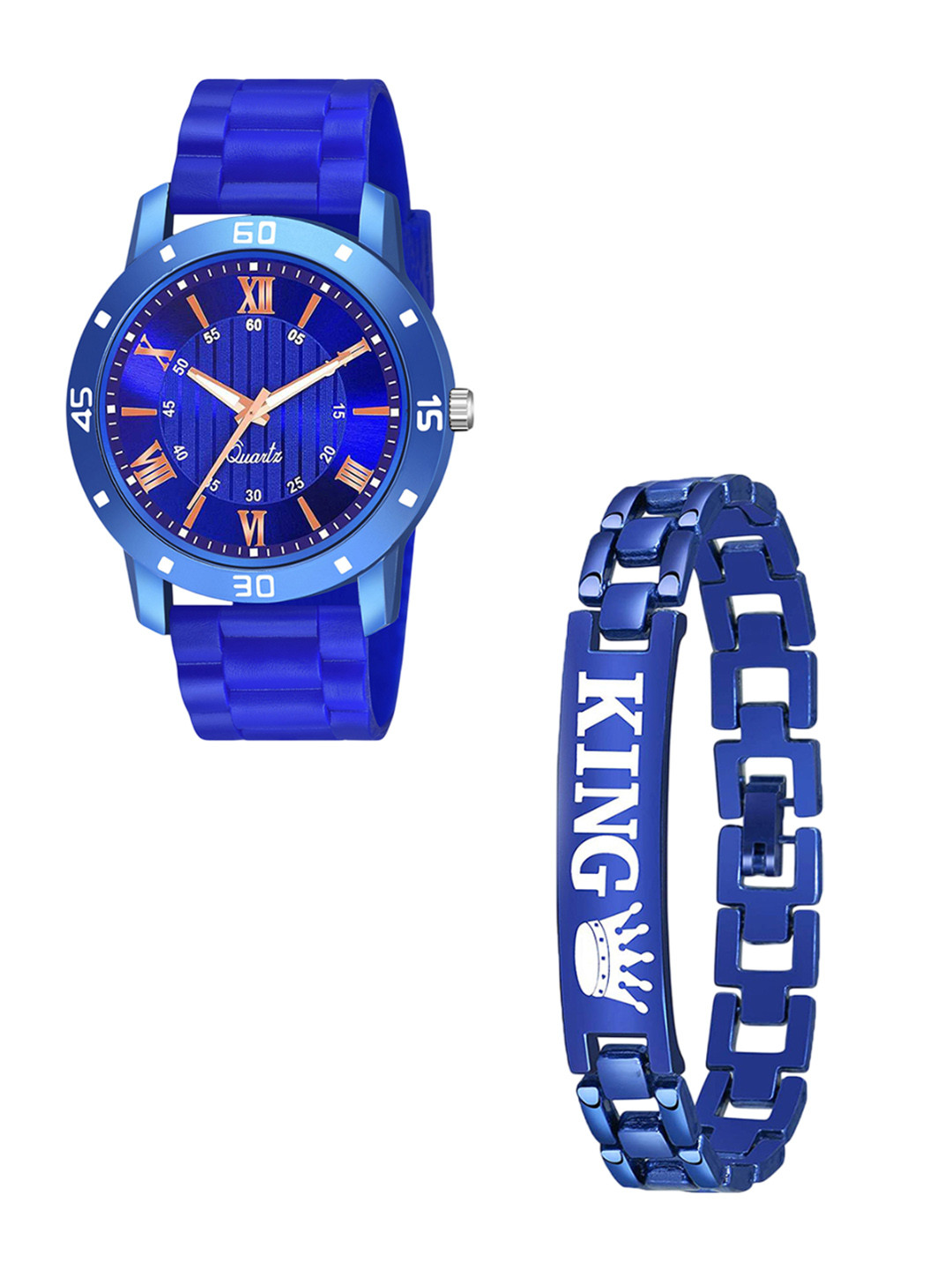 CSAMON Men Printed Formal Analogue Watch Comes With Bracelet - Aeviyon 1016 NEW PU K
