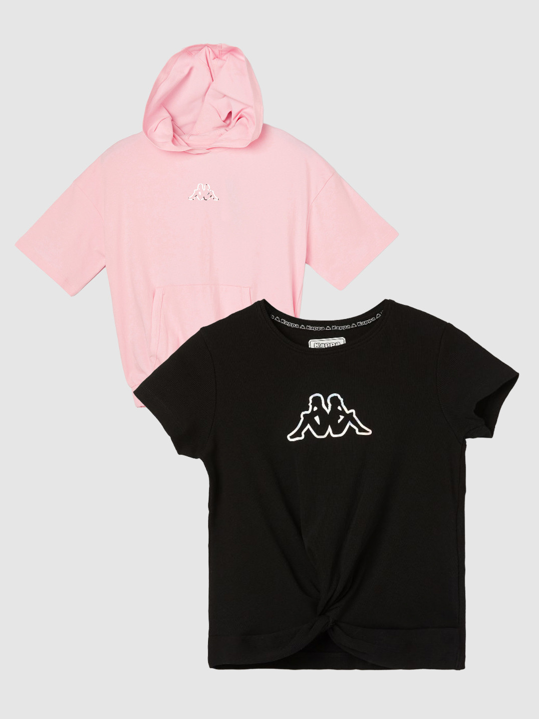Kappa Girls Pack of 2 Printed T-shirts