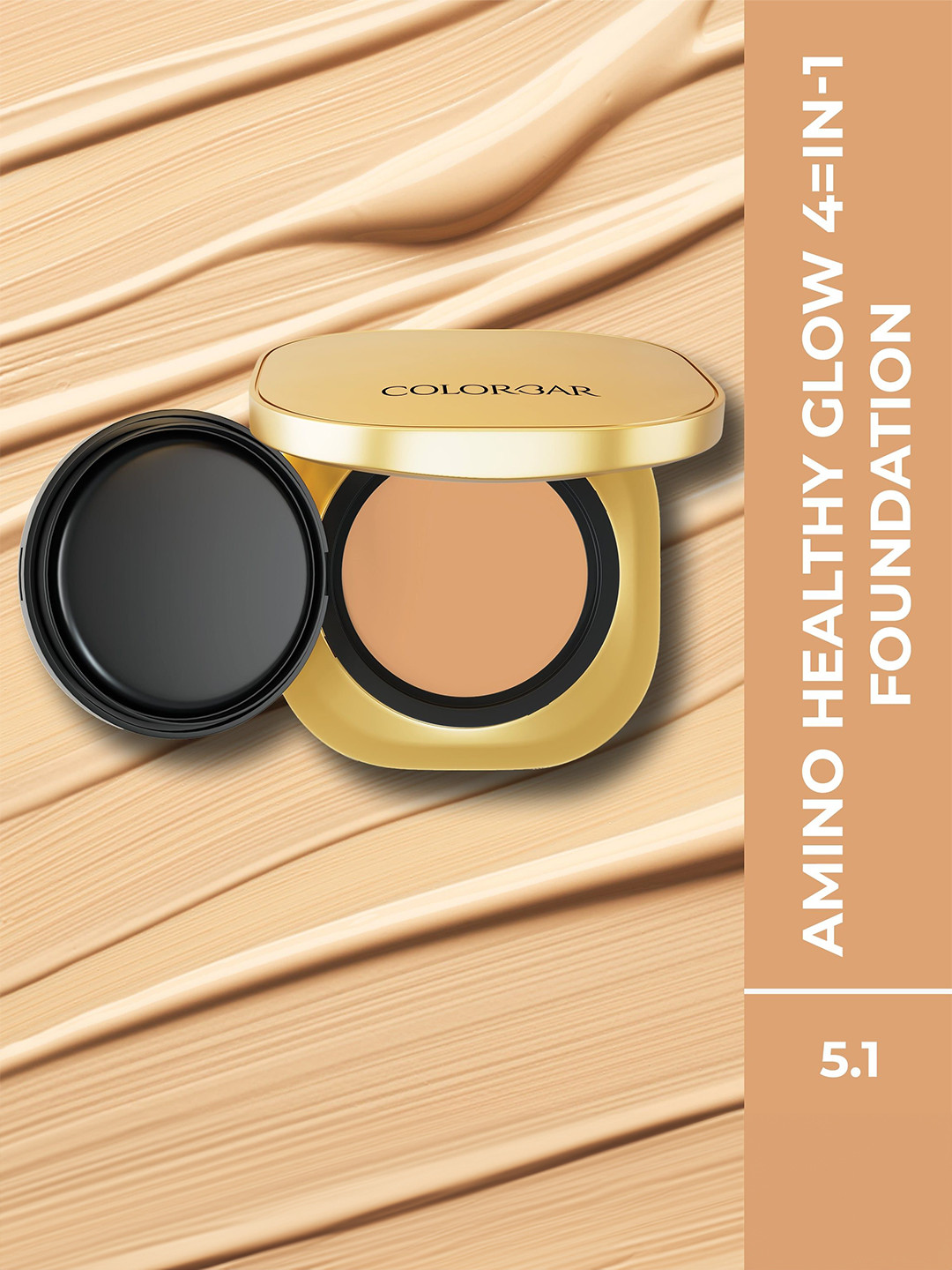 Colorbar Amino Healthy Glow 4-in-1 Foundation - 20 g - HG 5.1