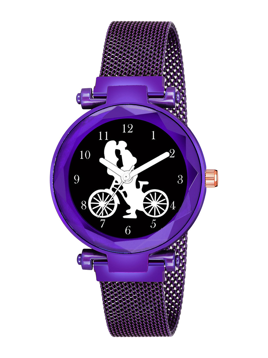 Gopal Shopcart Unisex Printed Round Button Regular Analogue Watch-GR 379