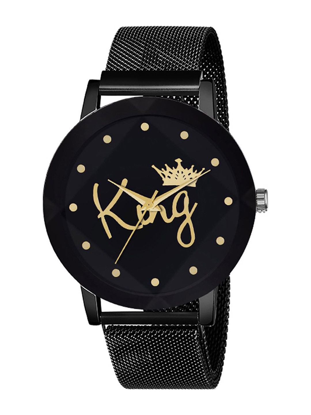 Gopal Shopcart Unisex Printed Round Button Regular Analogue Watch-Maganet